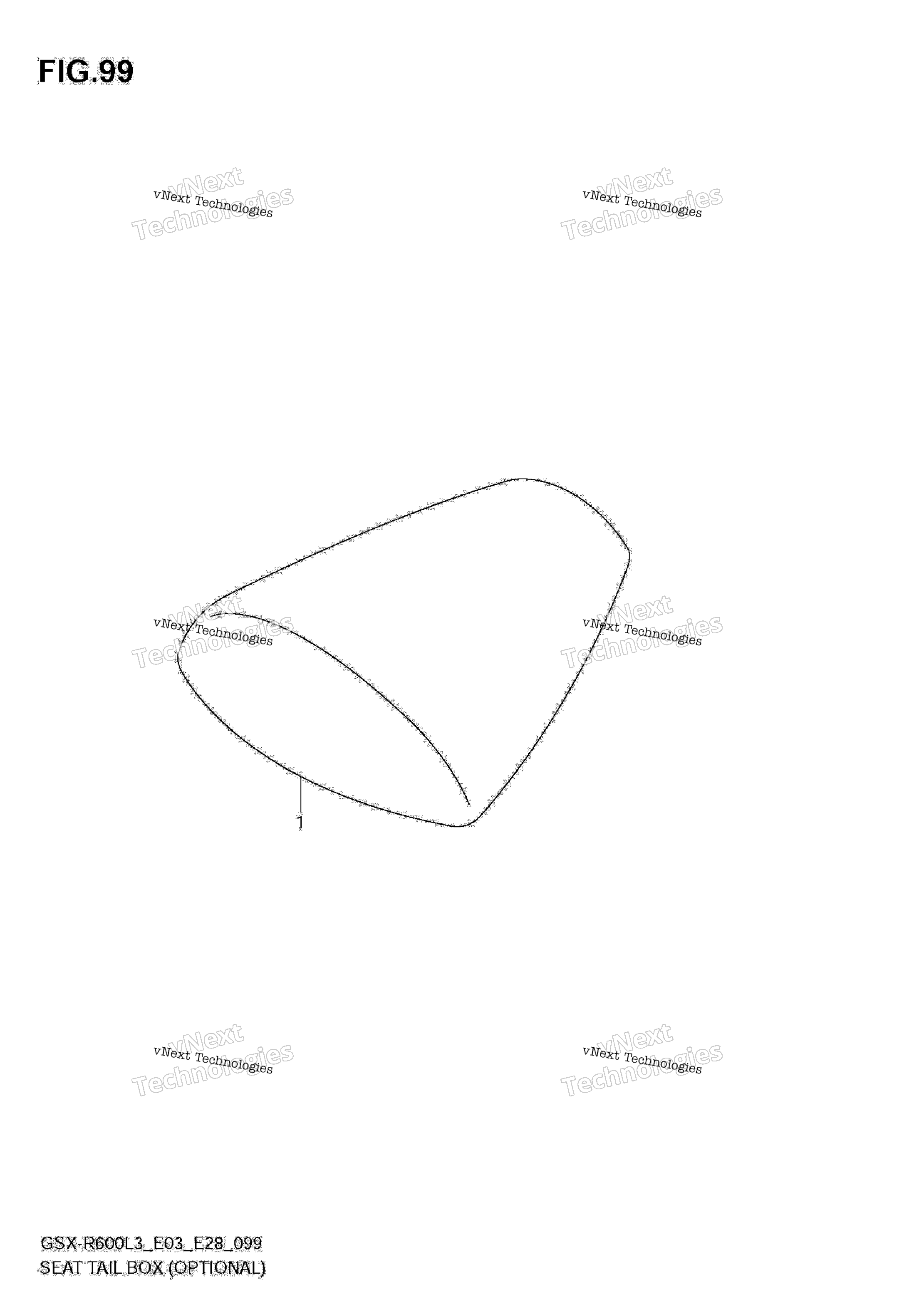 сиденье Tail Box (Optional)