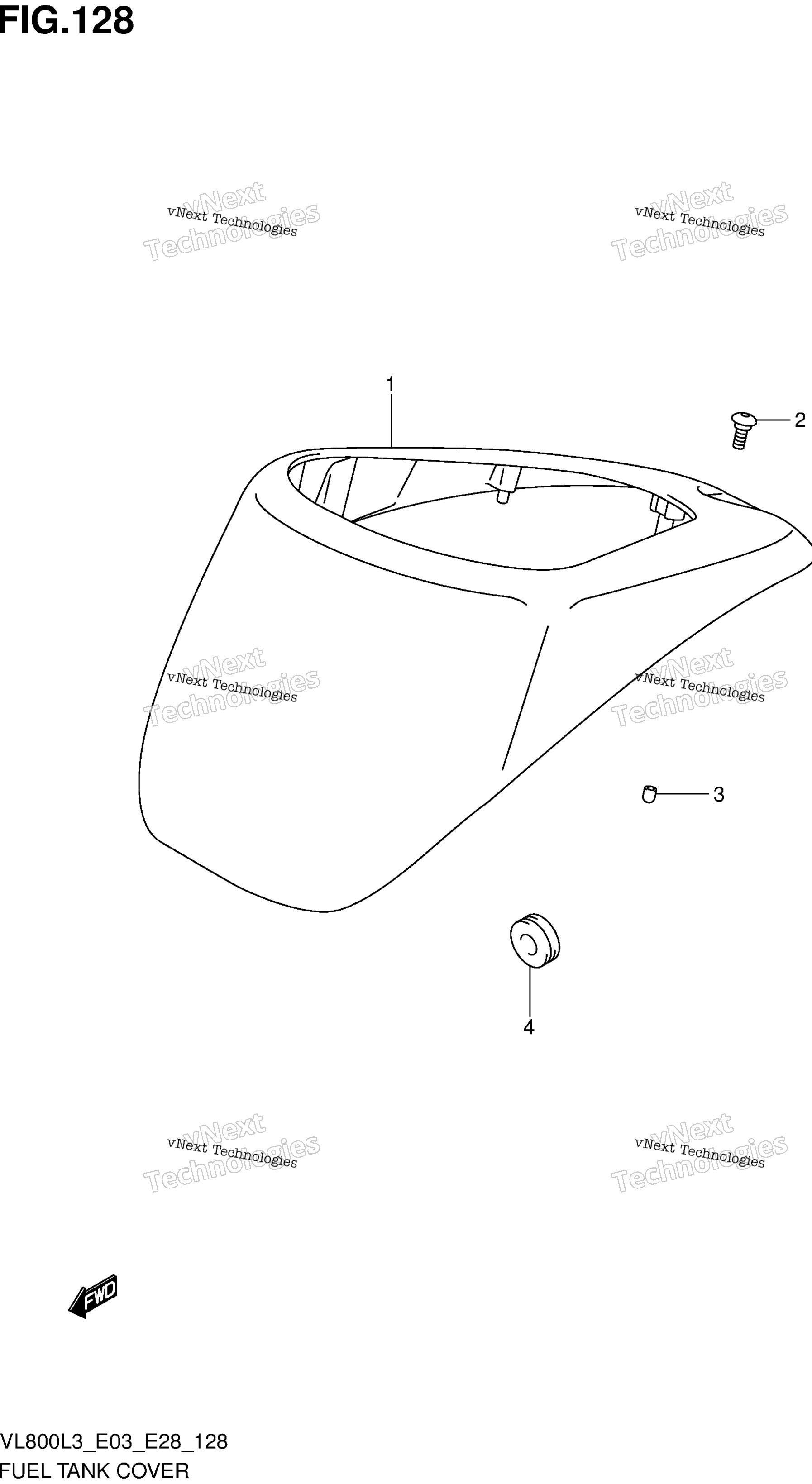 Топливная система Tank Cover