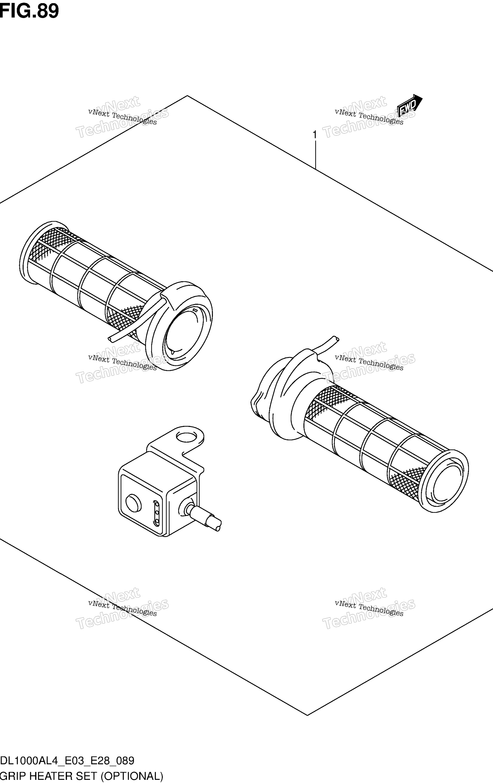 Grip Heater комплект (Optional)