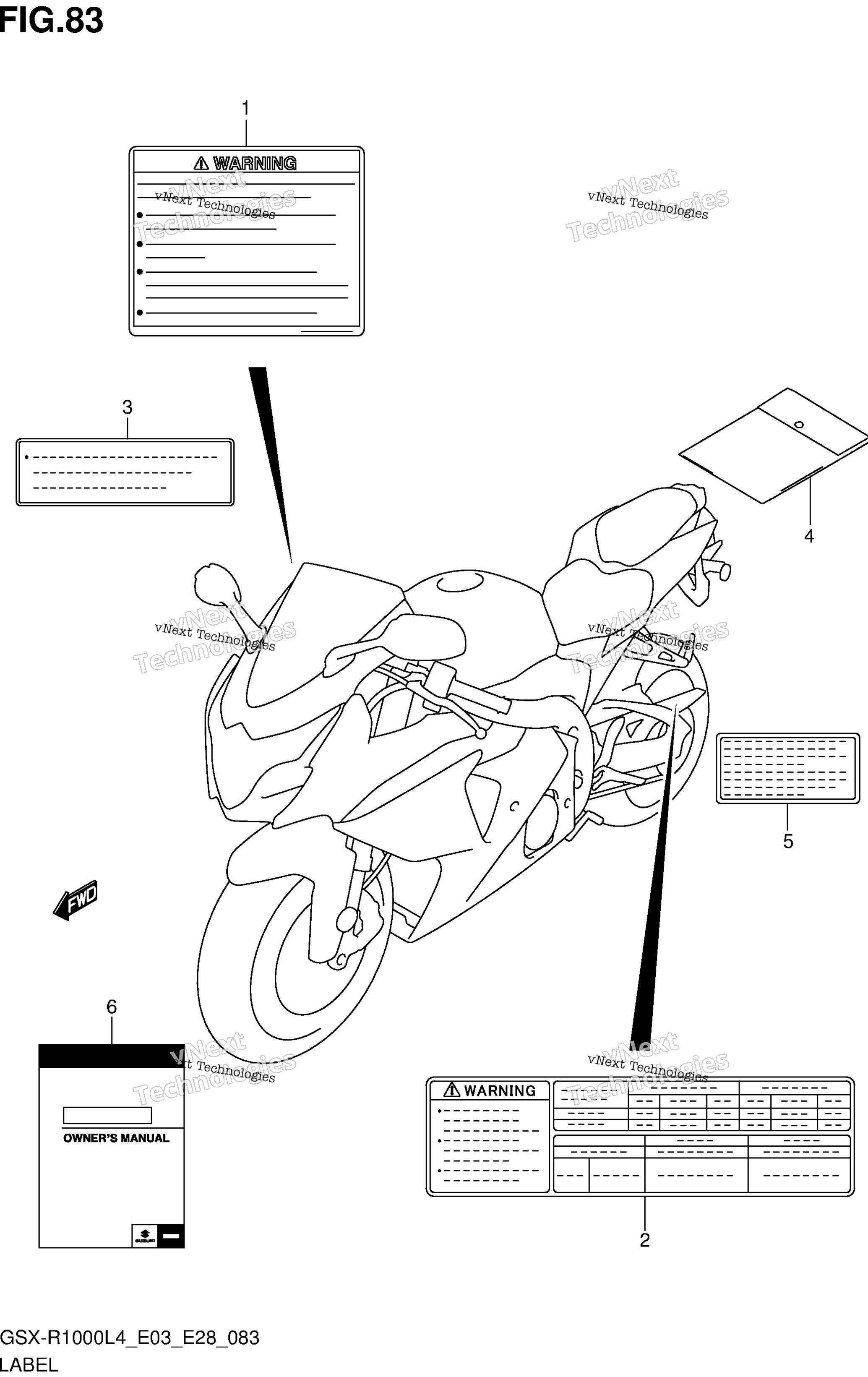 Шильдик (Gsx-R1000l4 E33)