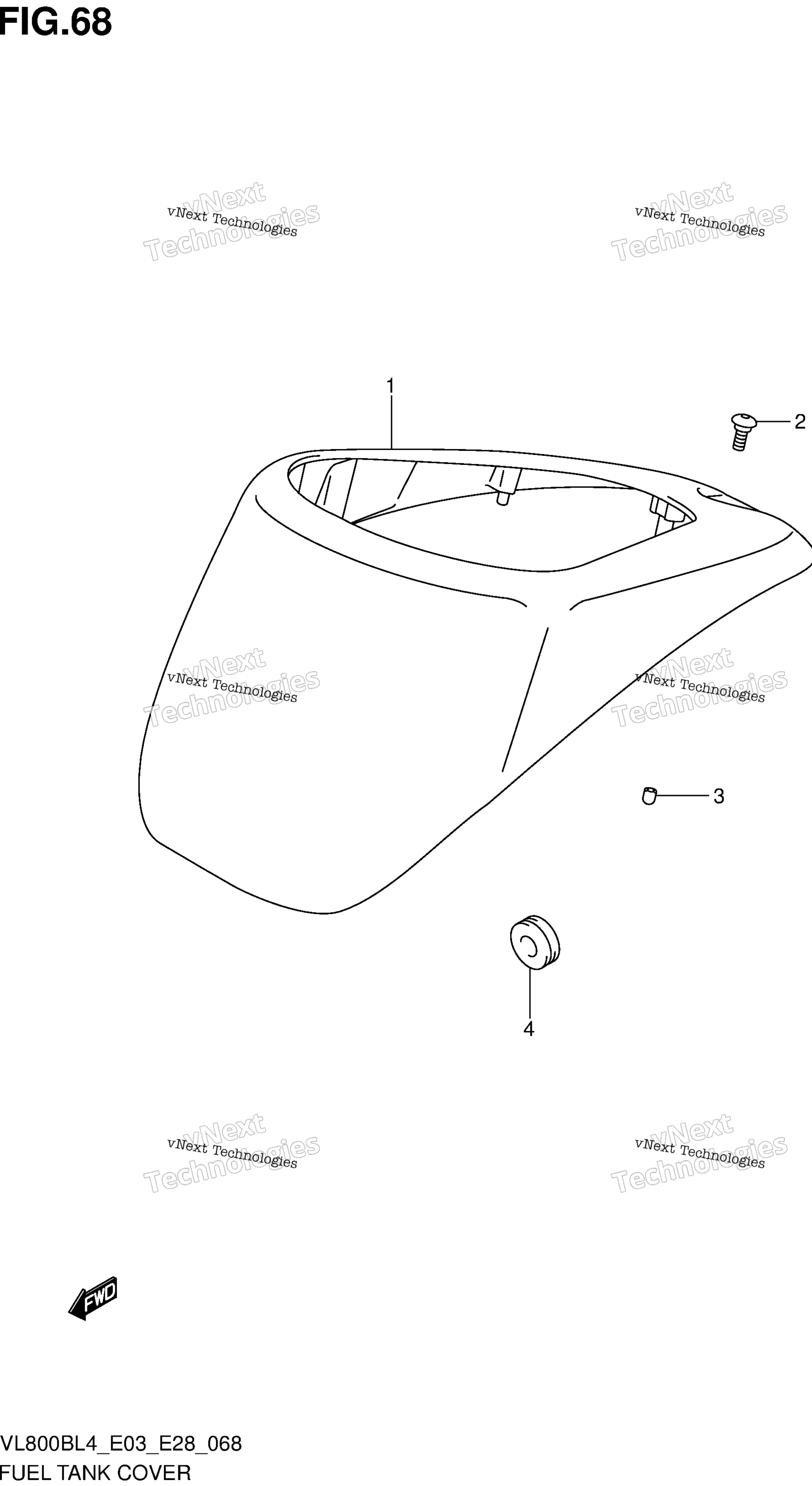 Топливная система Tank Cover