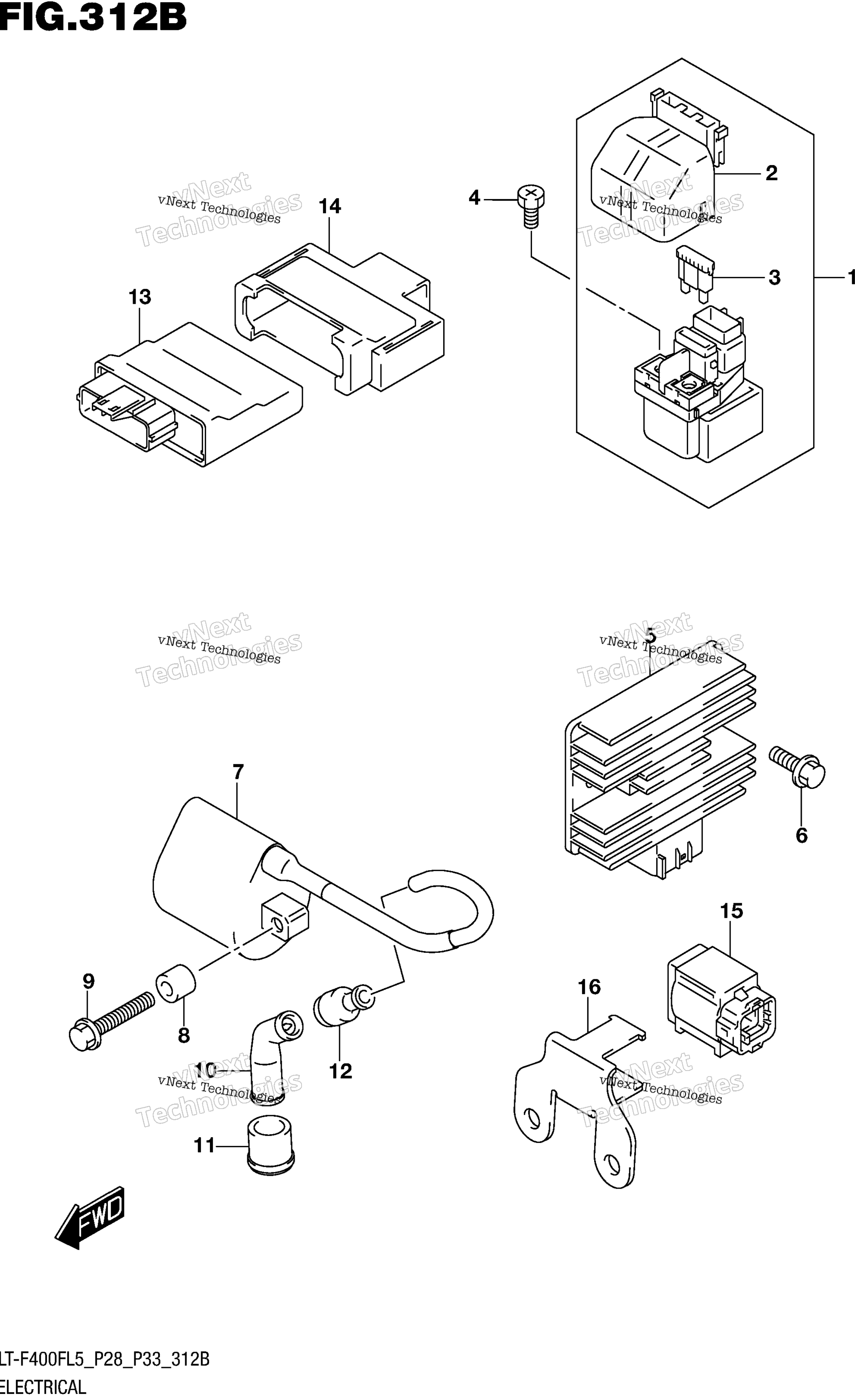 Электрооборудование (Lt-F400fl5 P33)