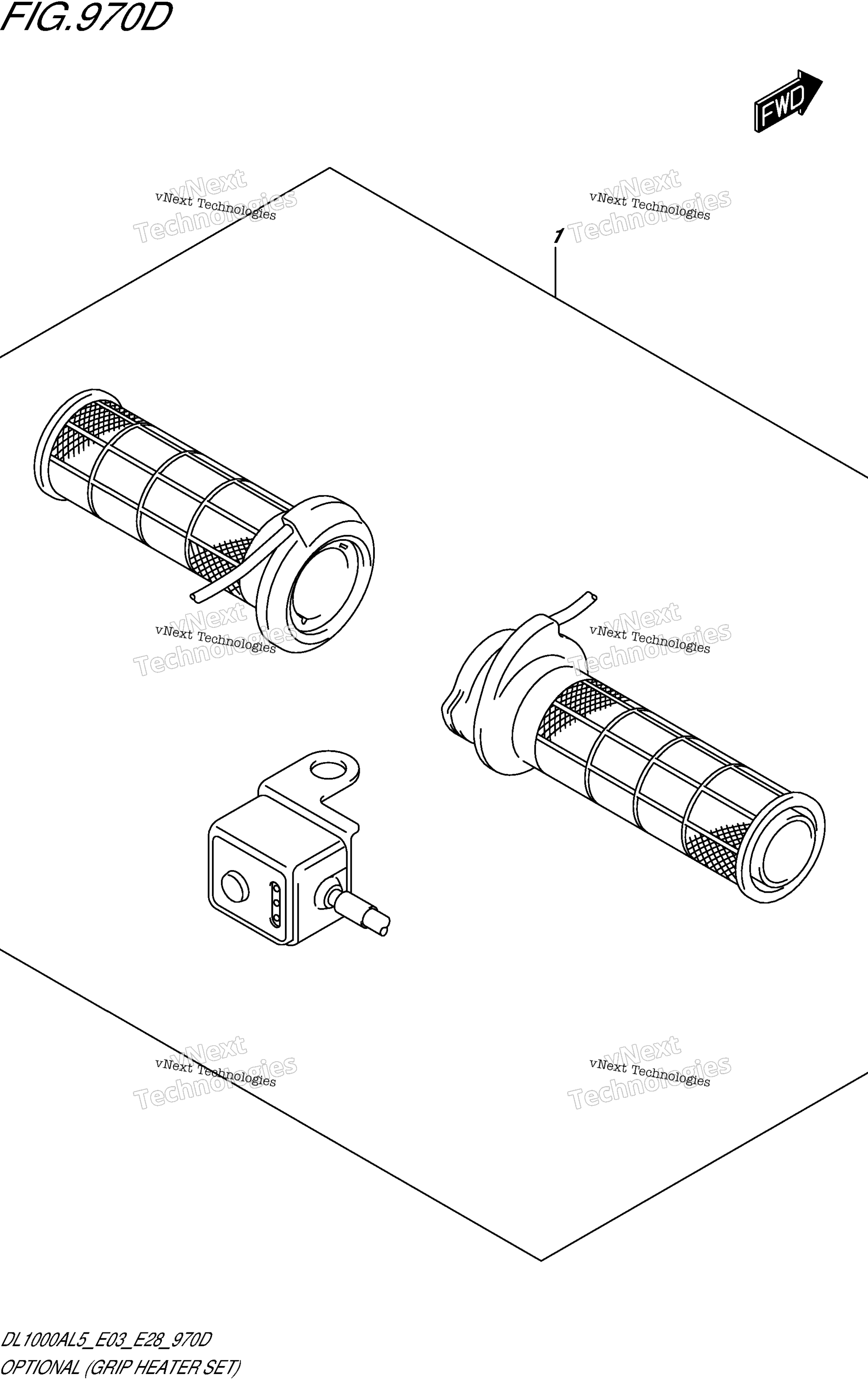 Опциональное оборудование (Grip Heater Set)