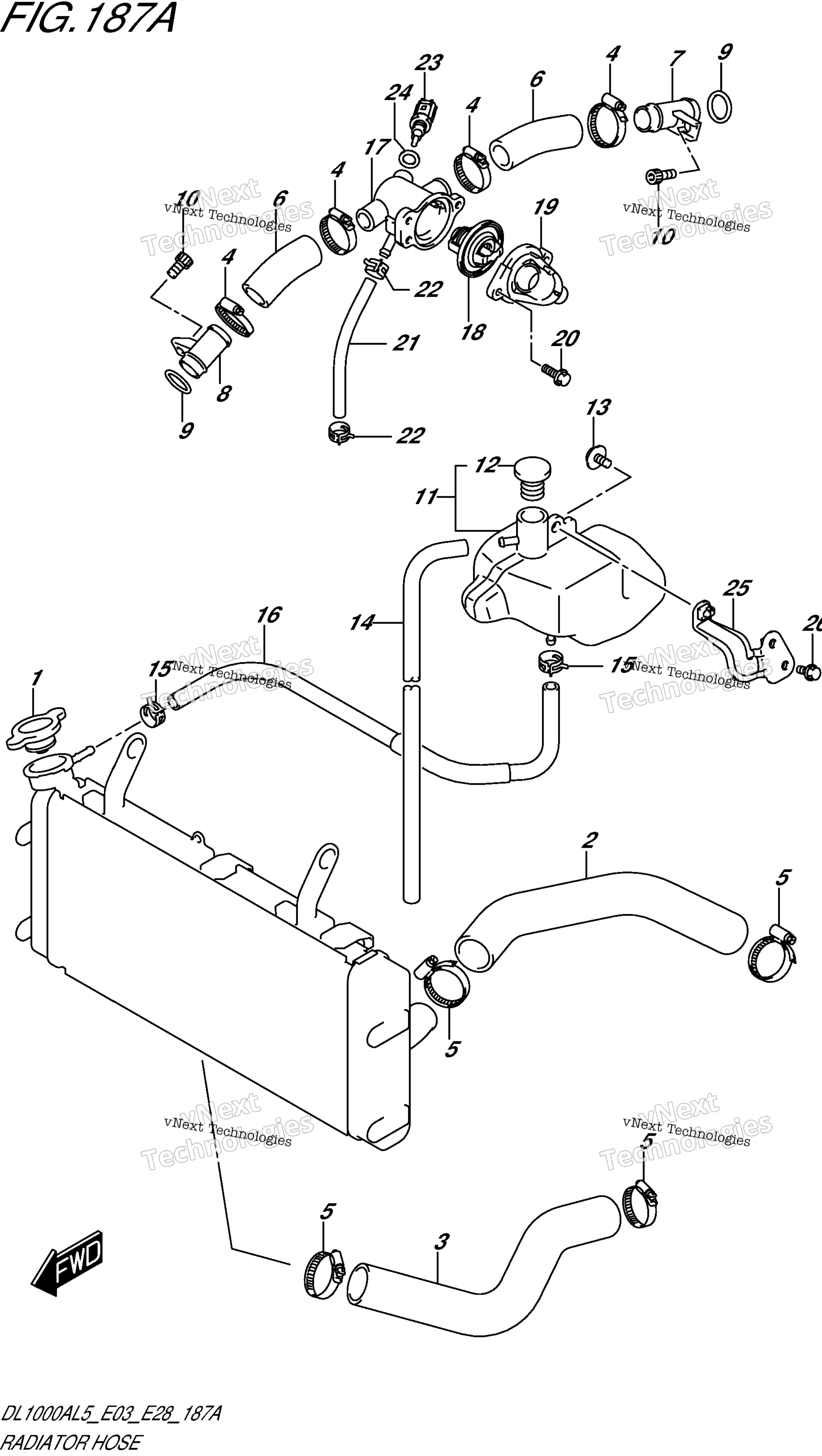 Шланг радиатора