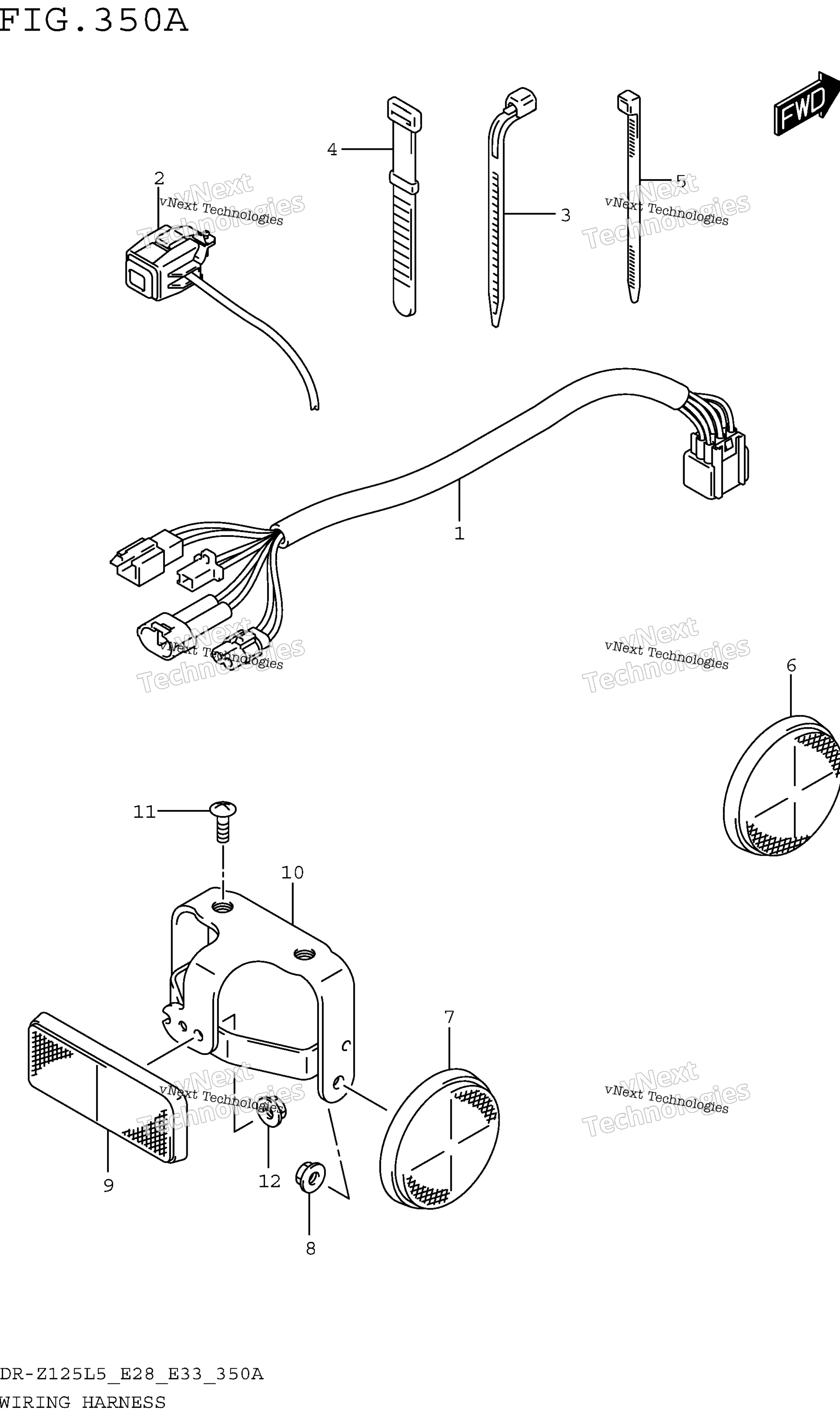 Жгут проводов (Dr-Z125l5 E28)
