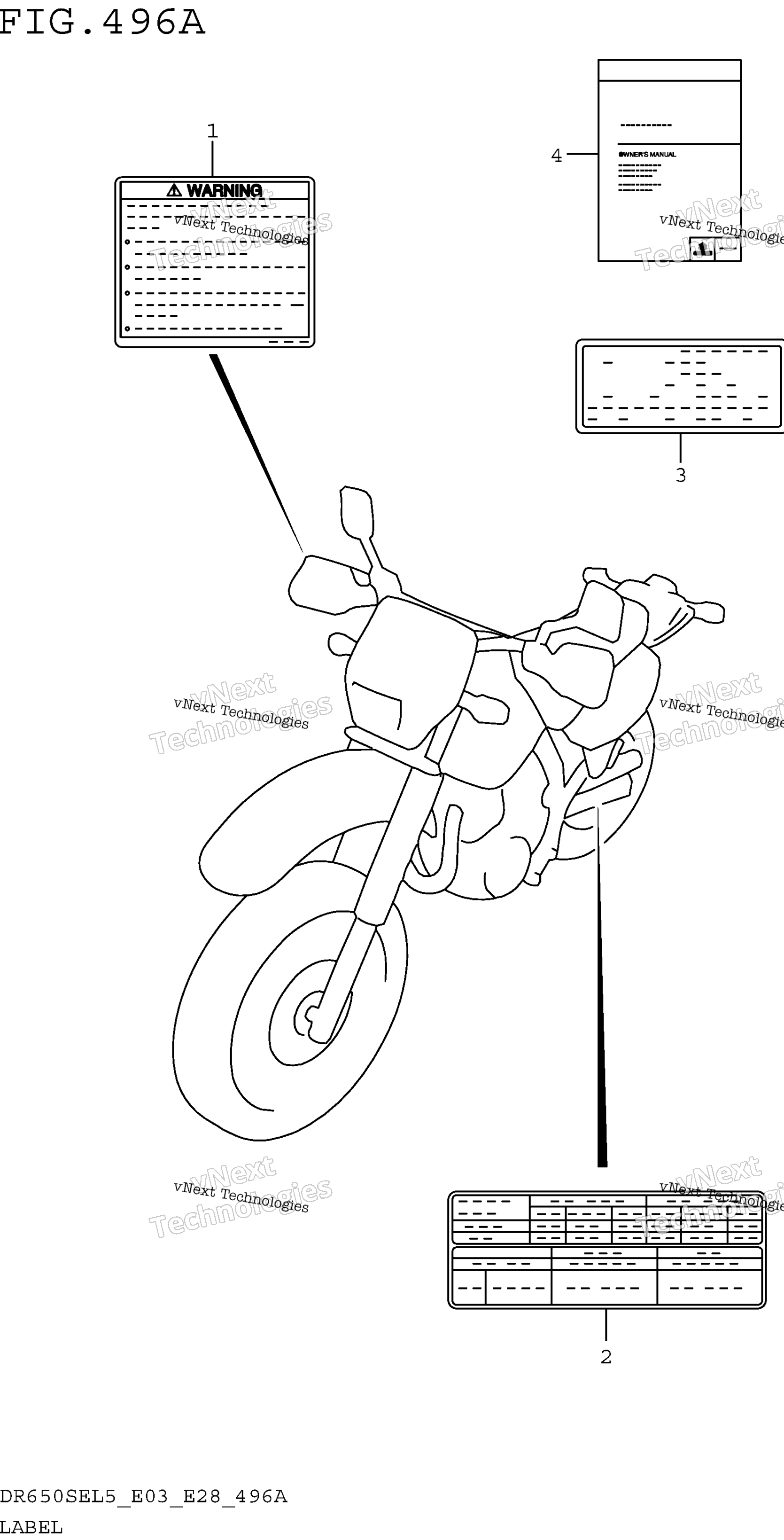 Шильдик (Dr650sel5 E03)