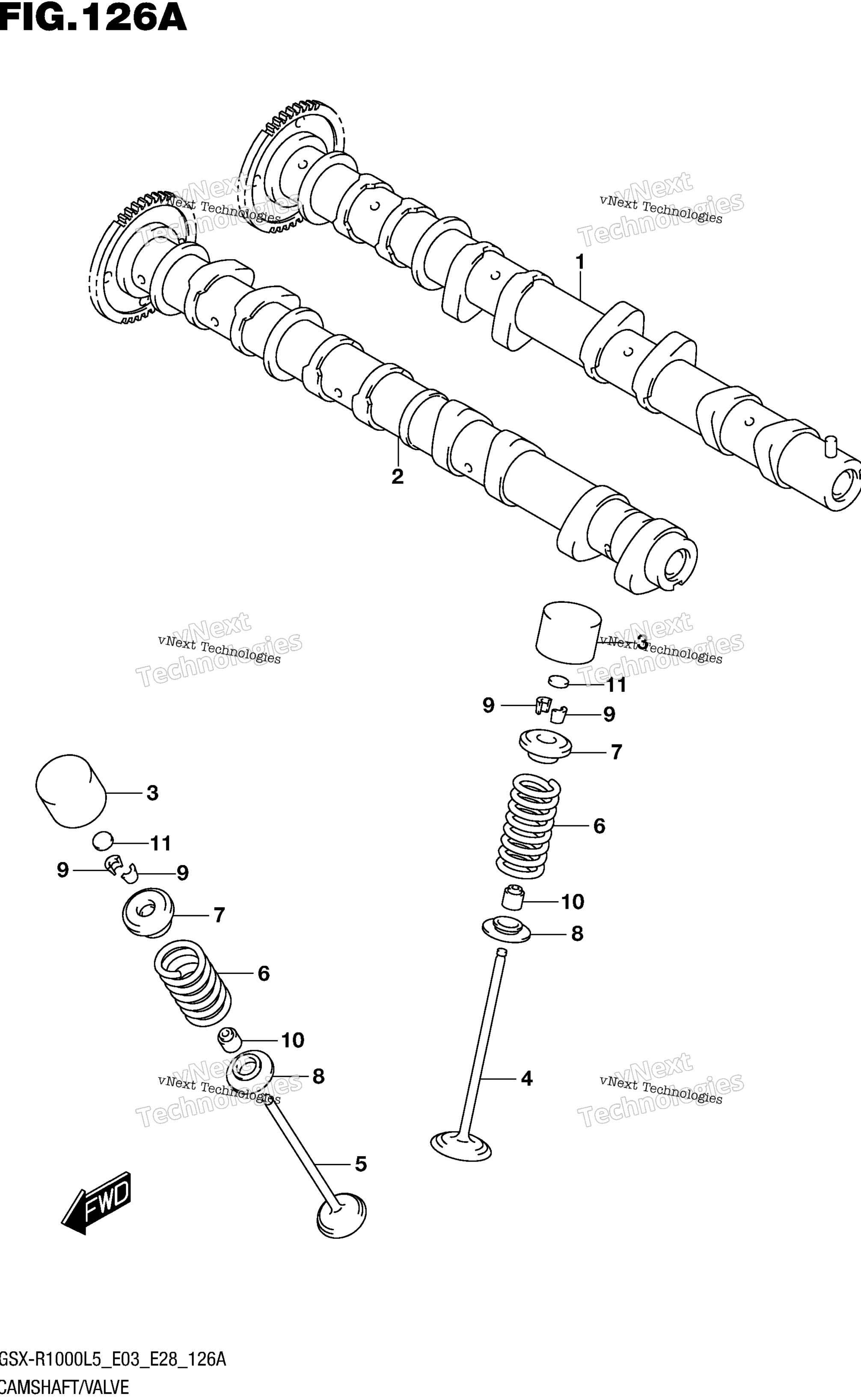 Camshaft / клапан