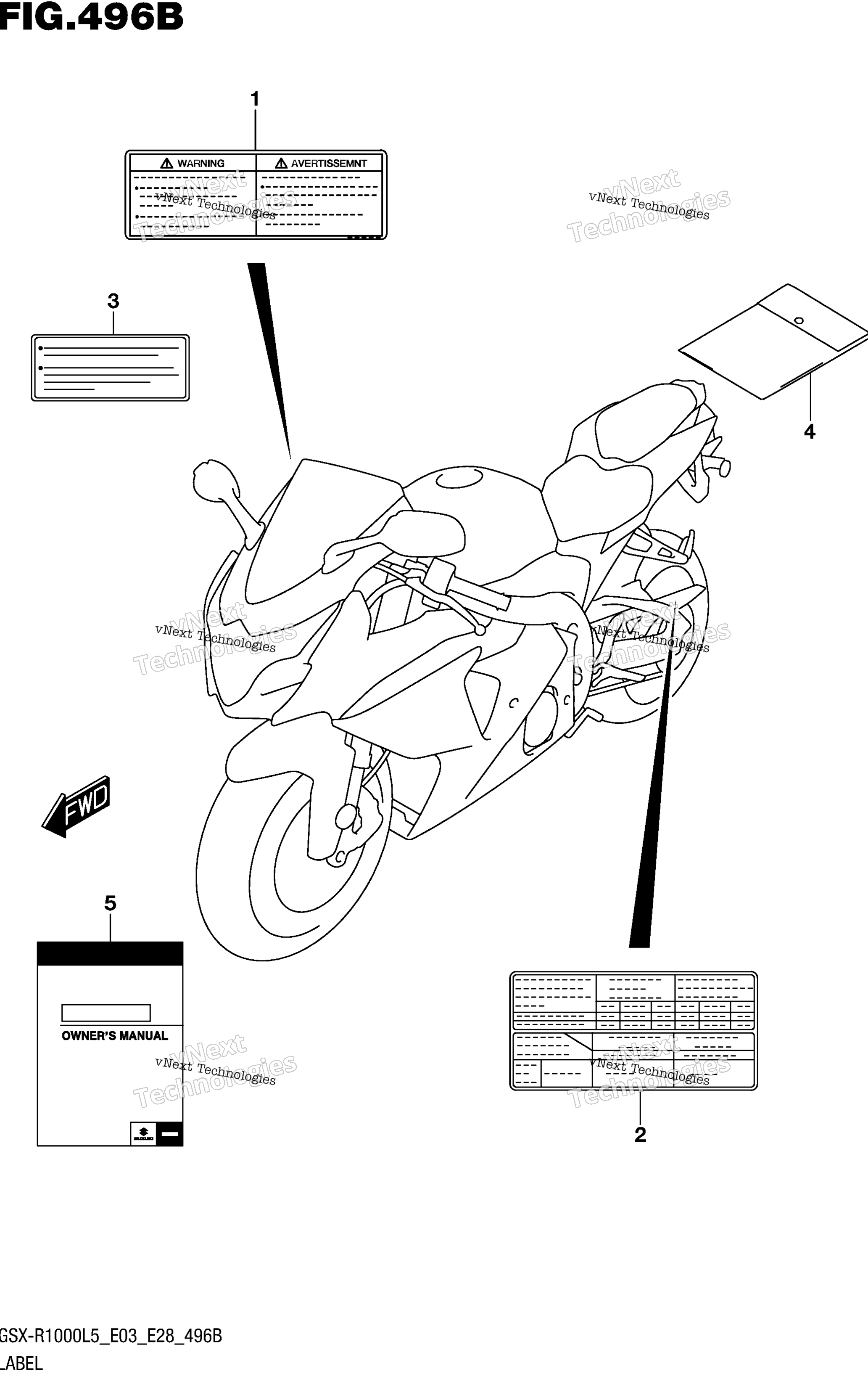 Шильдик (Gsx-R1000l5 E28)