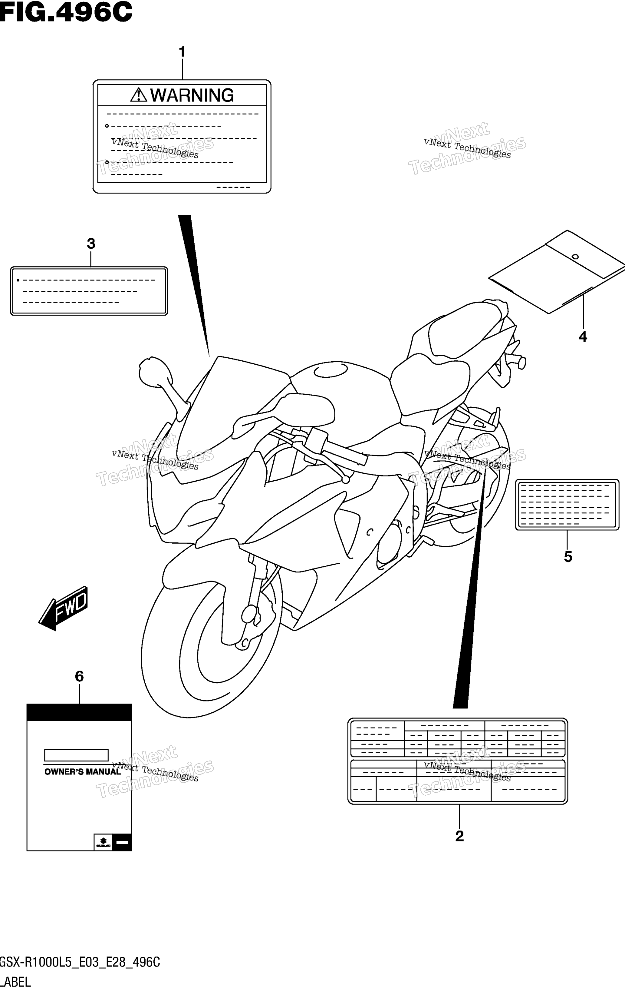 Шильдик (Gsx-R1000l5 E33)