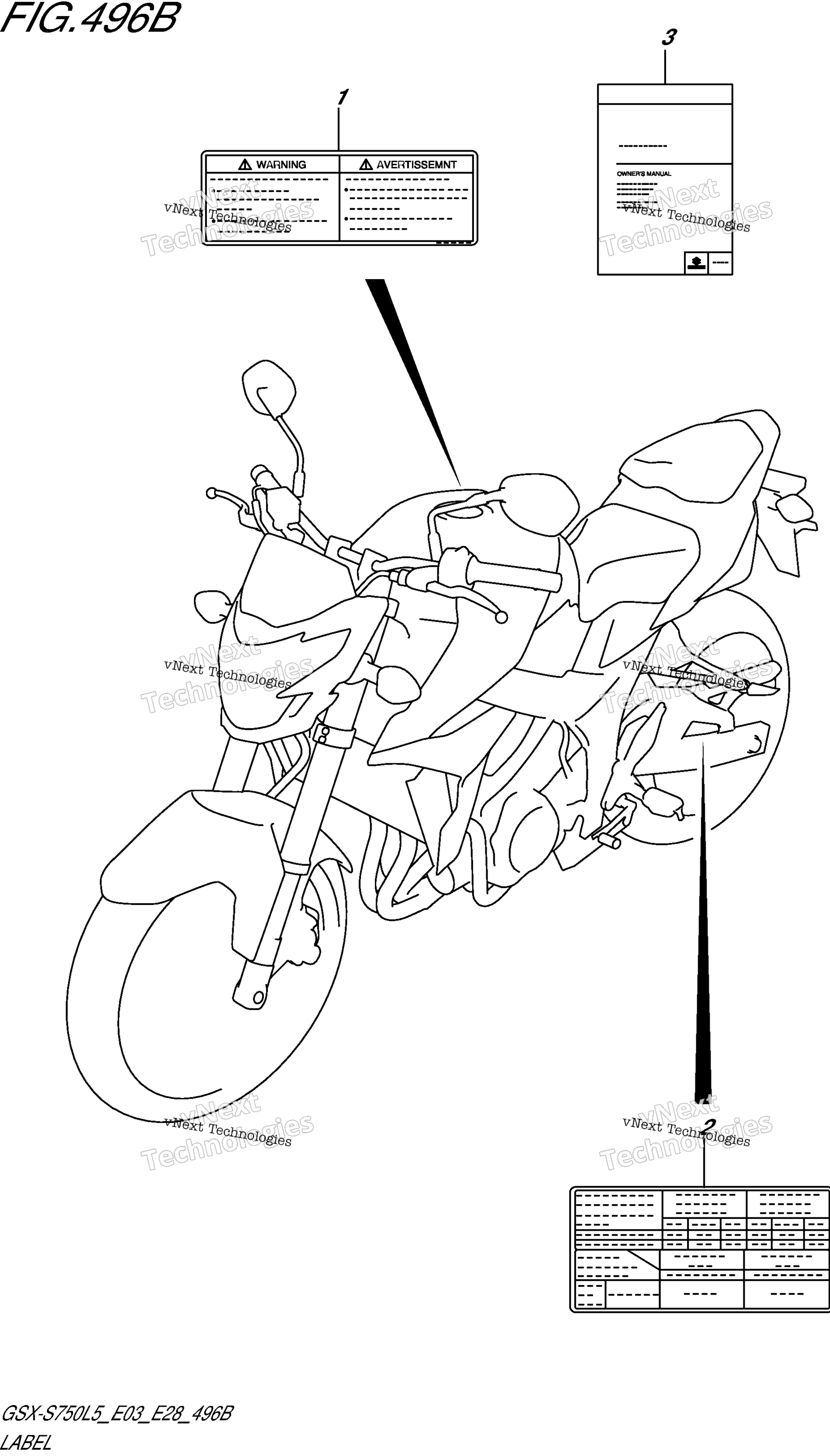 Шильдик (Gsx-S750al5 E28)