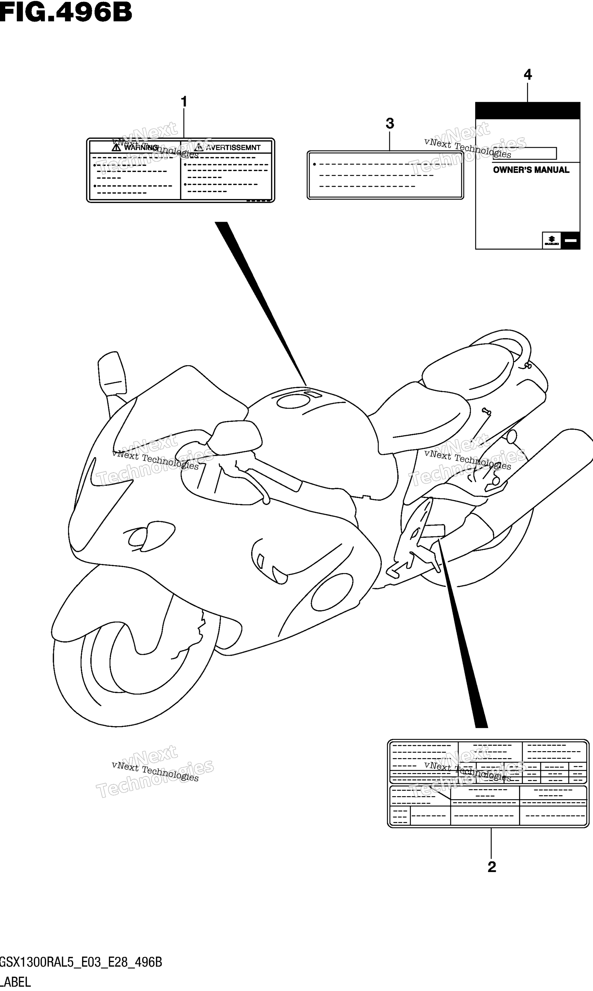 Шильдик (Gsx1300ral5 E28)