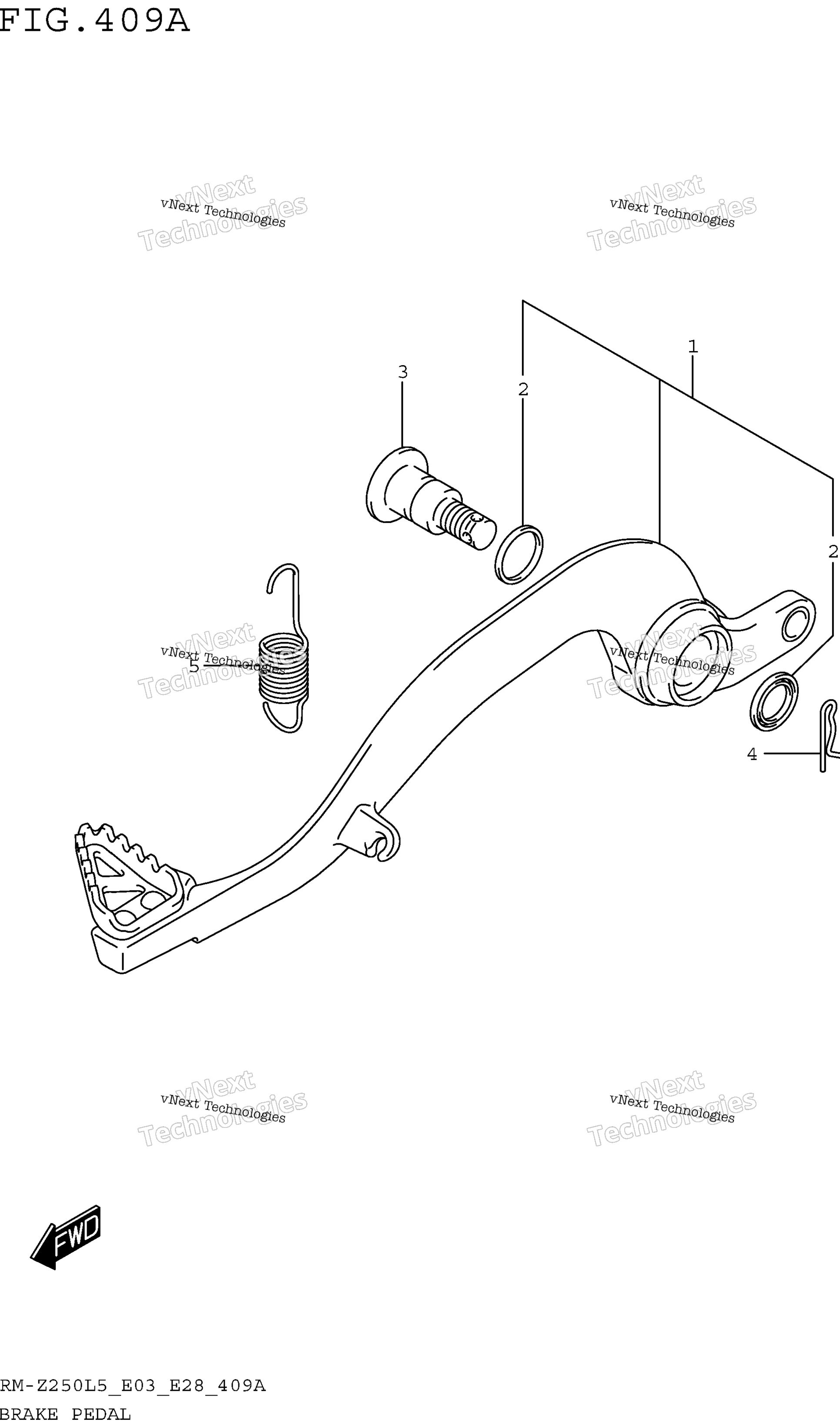Тормоз Pedal