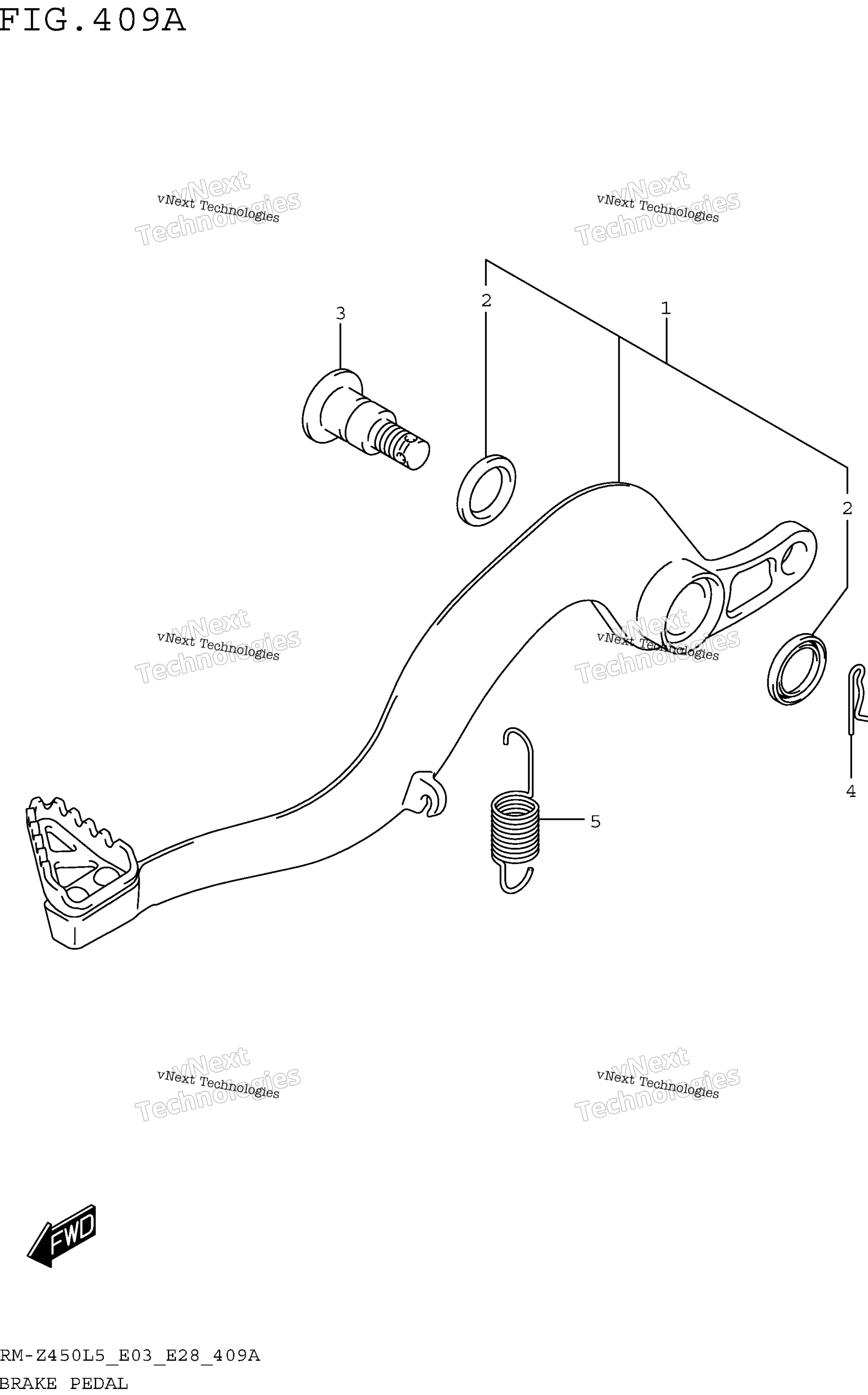 Тормоз Pedal