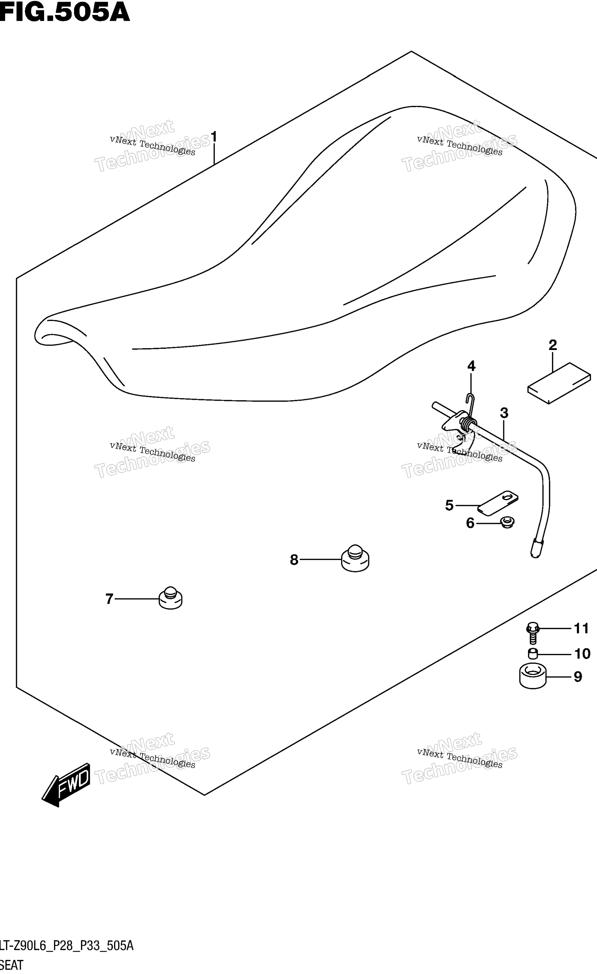 Сиденье (Lt-Z90l6 P28)
