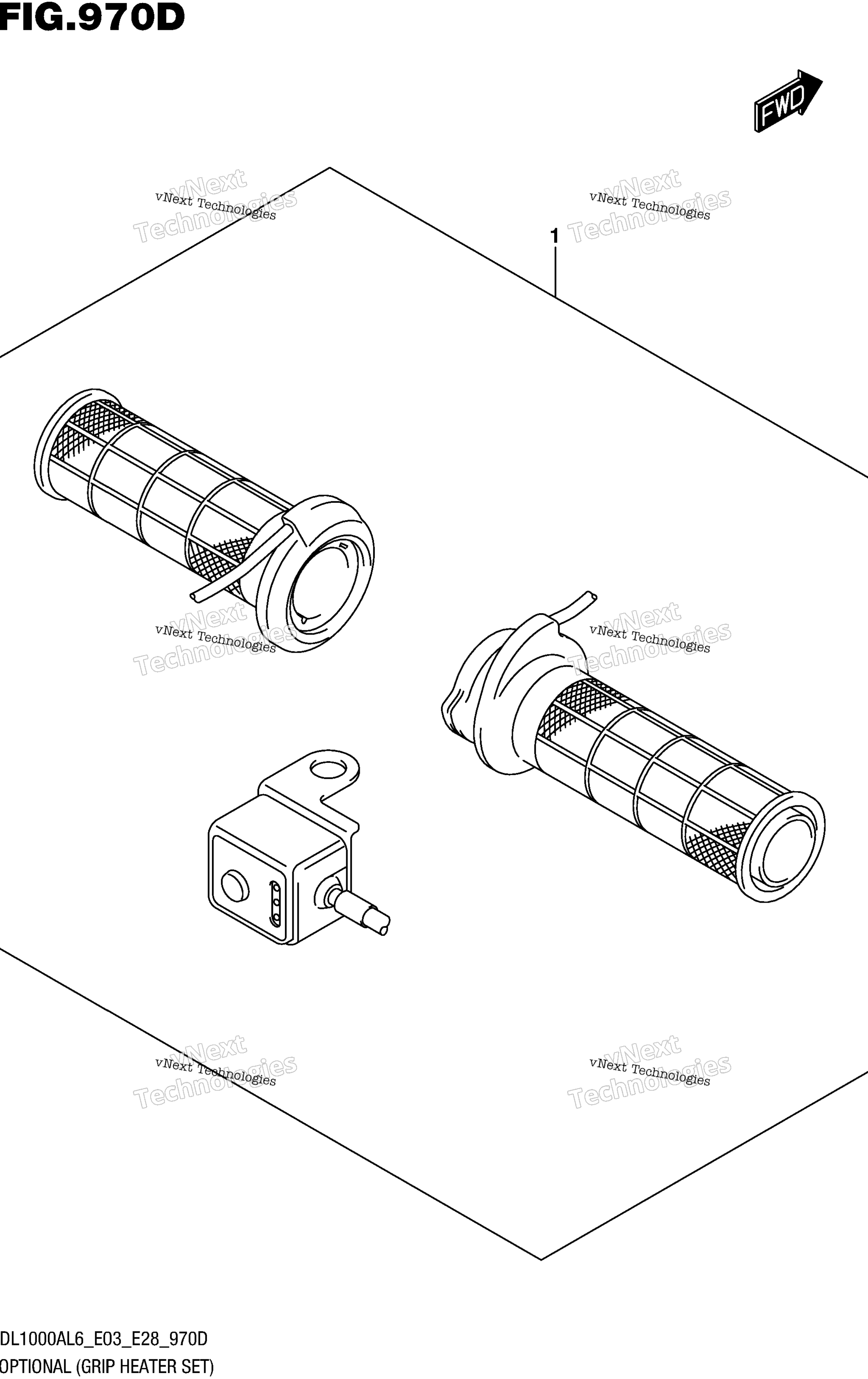Опциональное оборудование (Grip Heater Set)