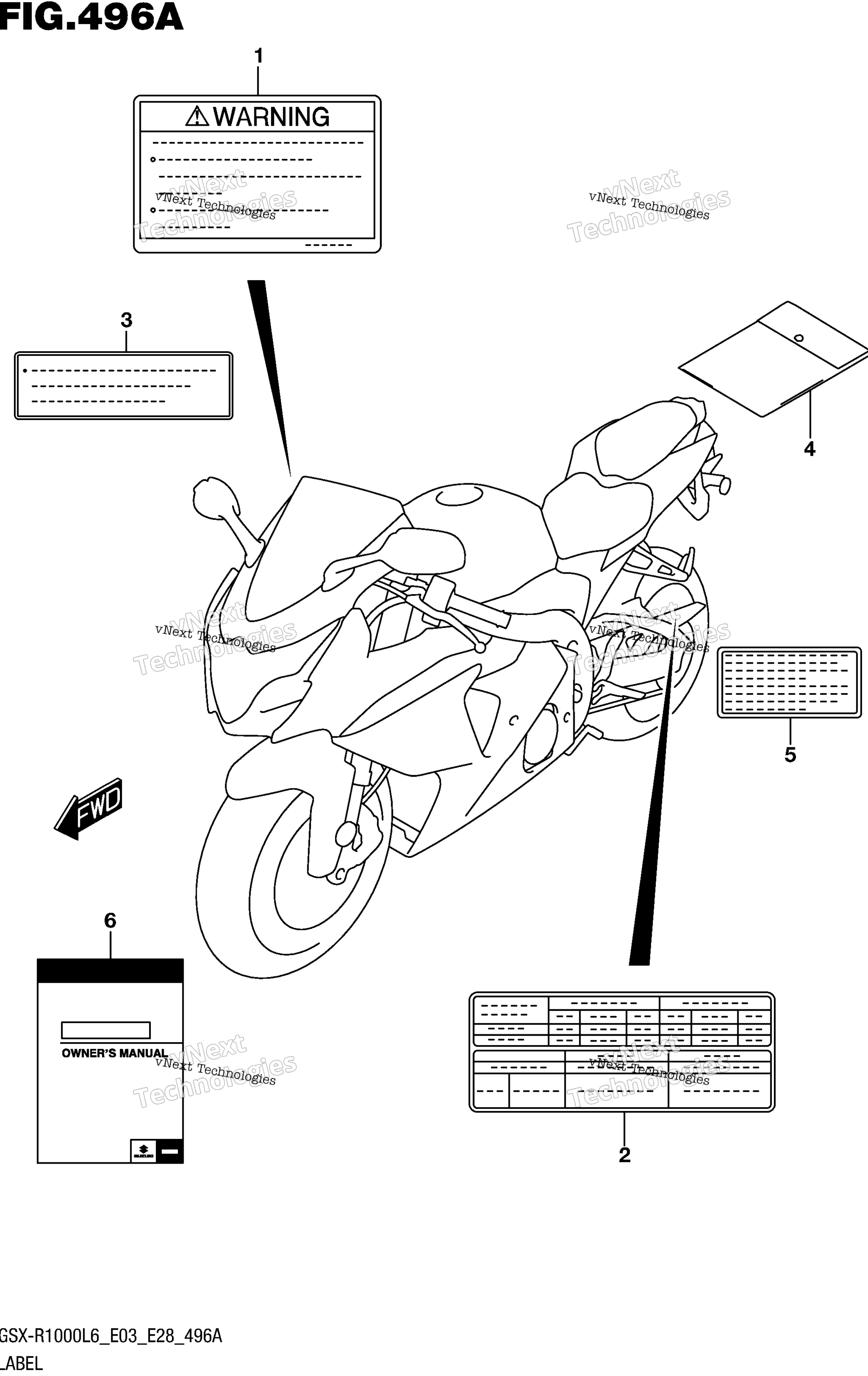 Шильдик (Gsx-R1000l6 E03)