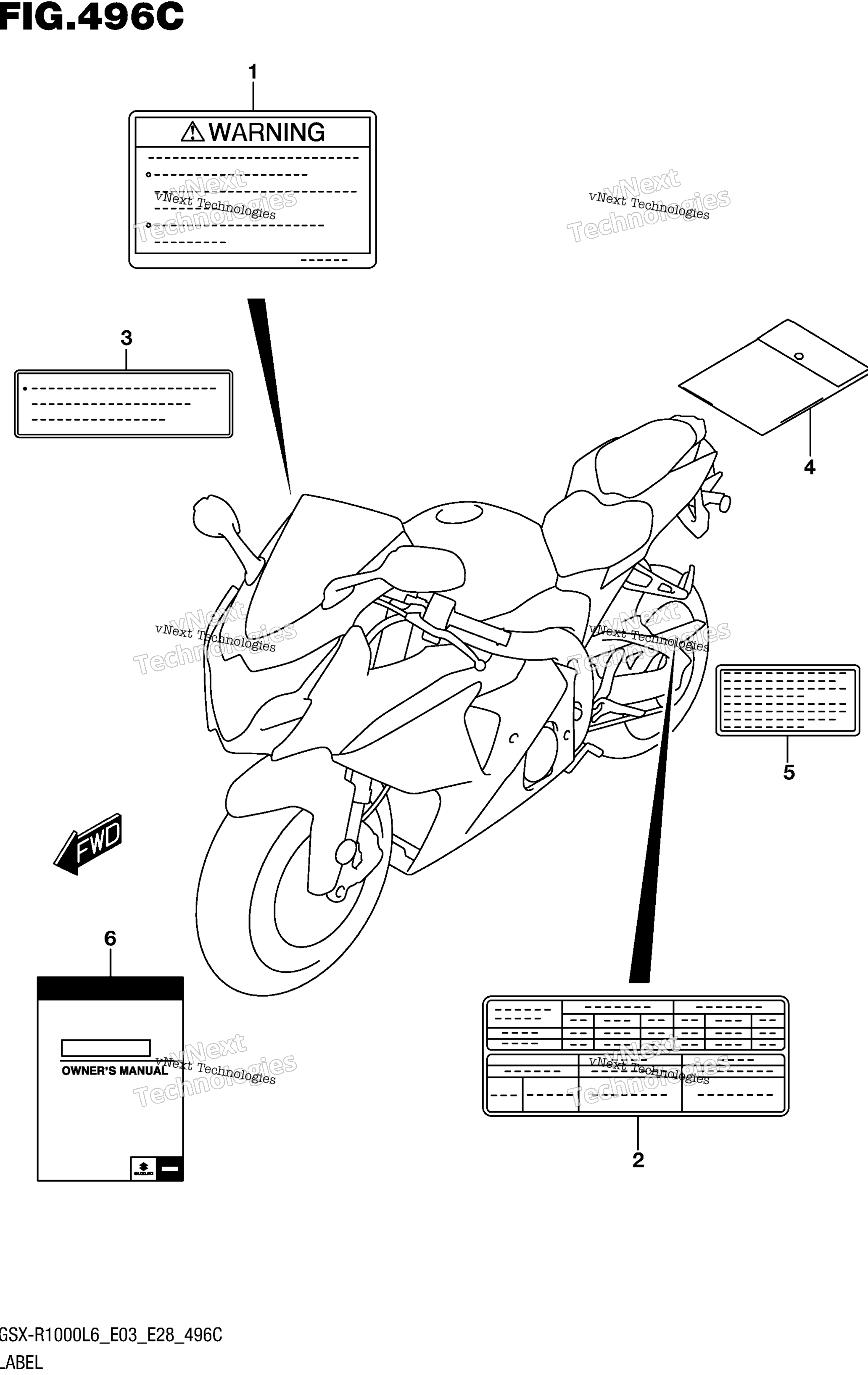 Шильдик (Gsx-R1000l6 E33)