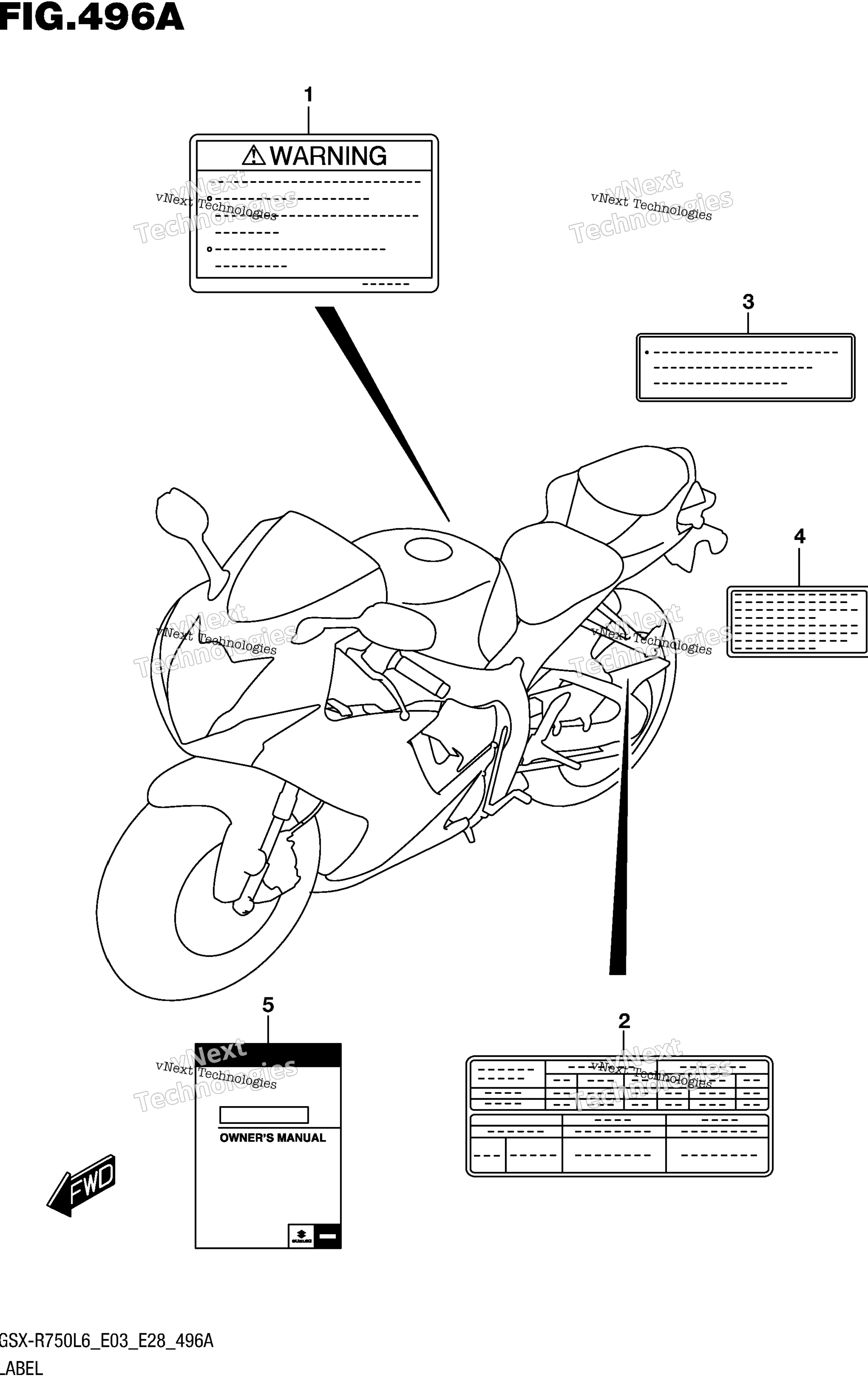 Шильдик (Gsx-R750l6 E03)