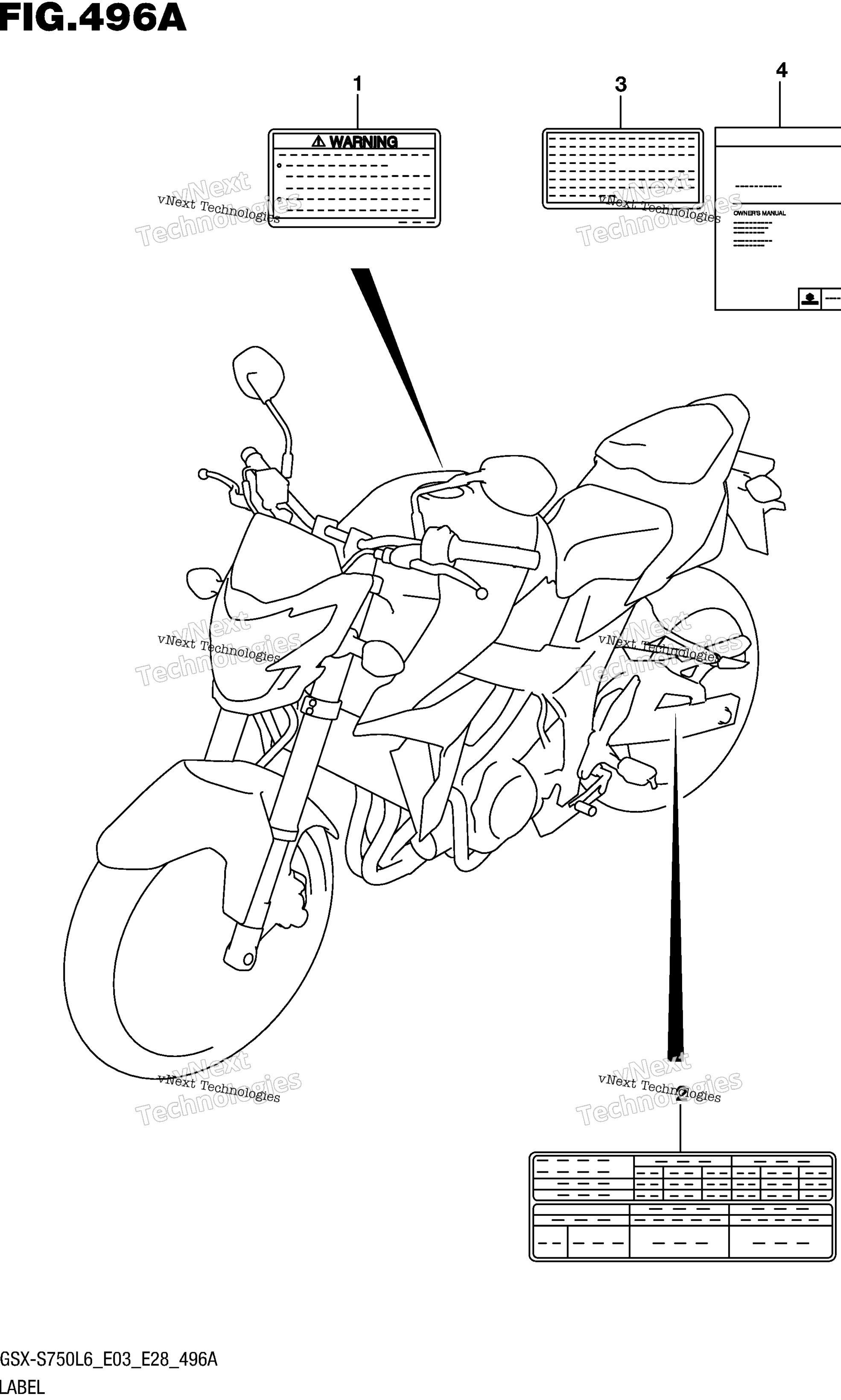 Шильдик (Gsx-S750l6 E03)