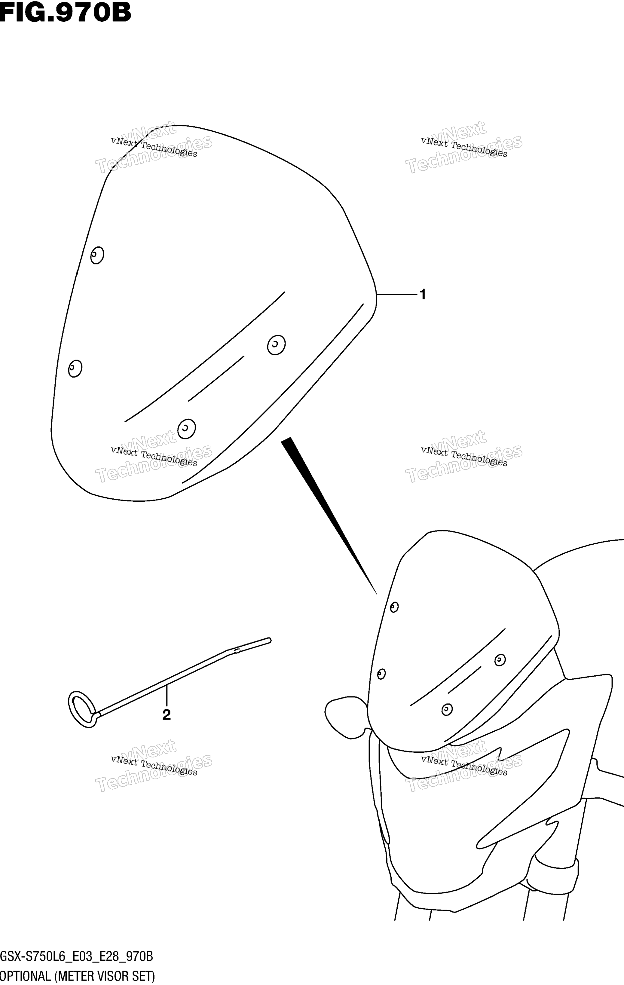 Опциональное оборудование (Meter Visor Set)