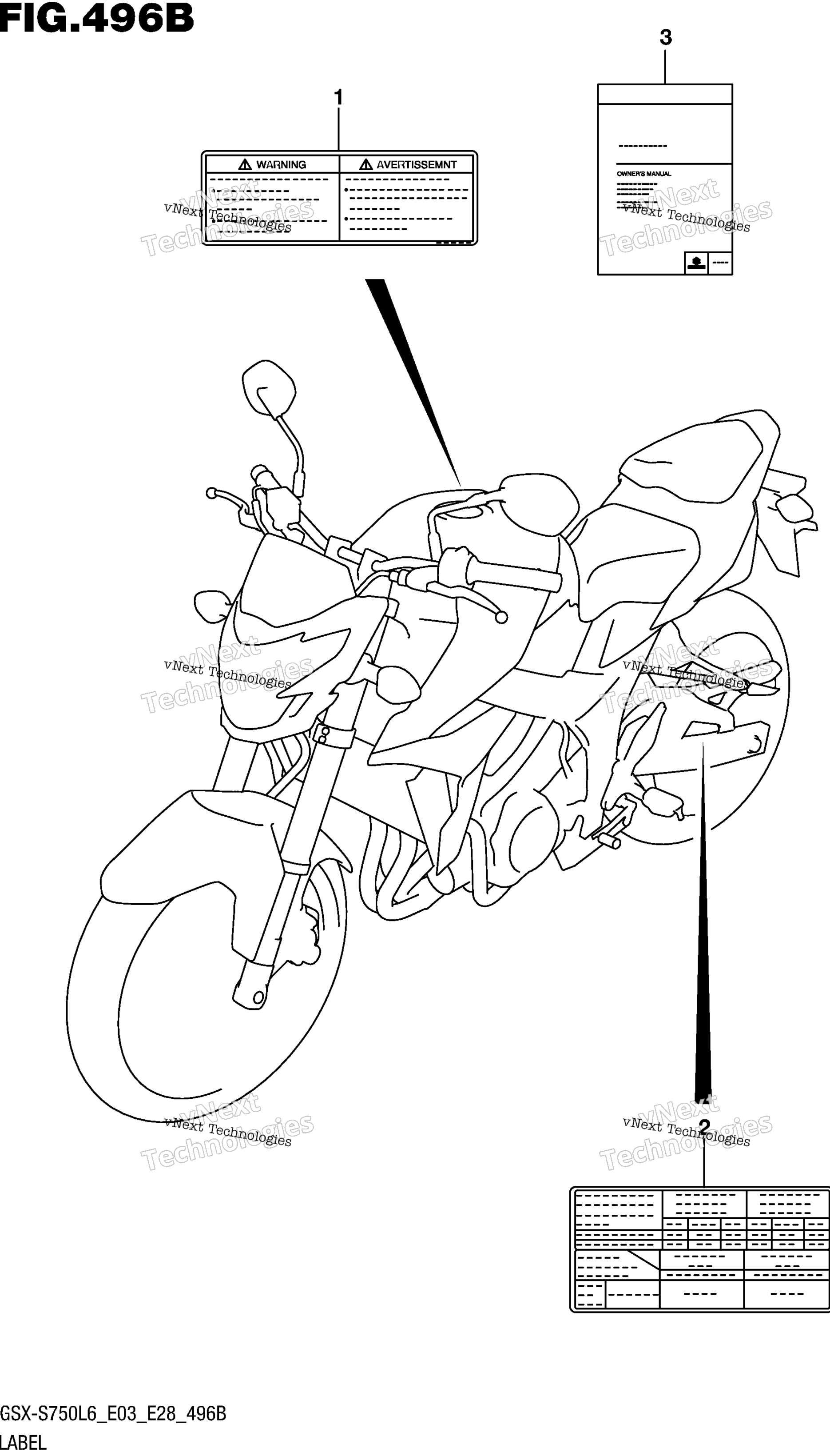 Шильдик (Gsx-S750al6 E28)