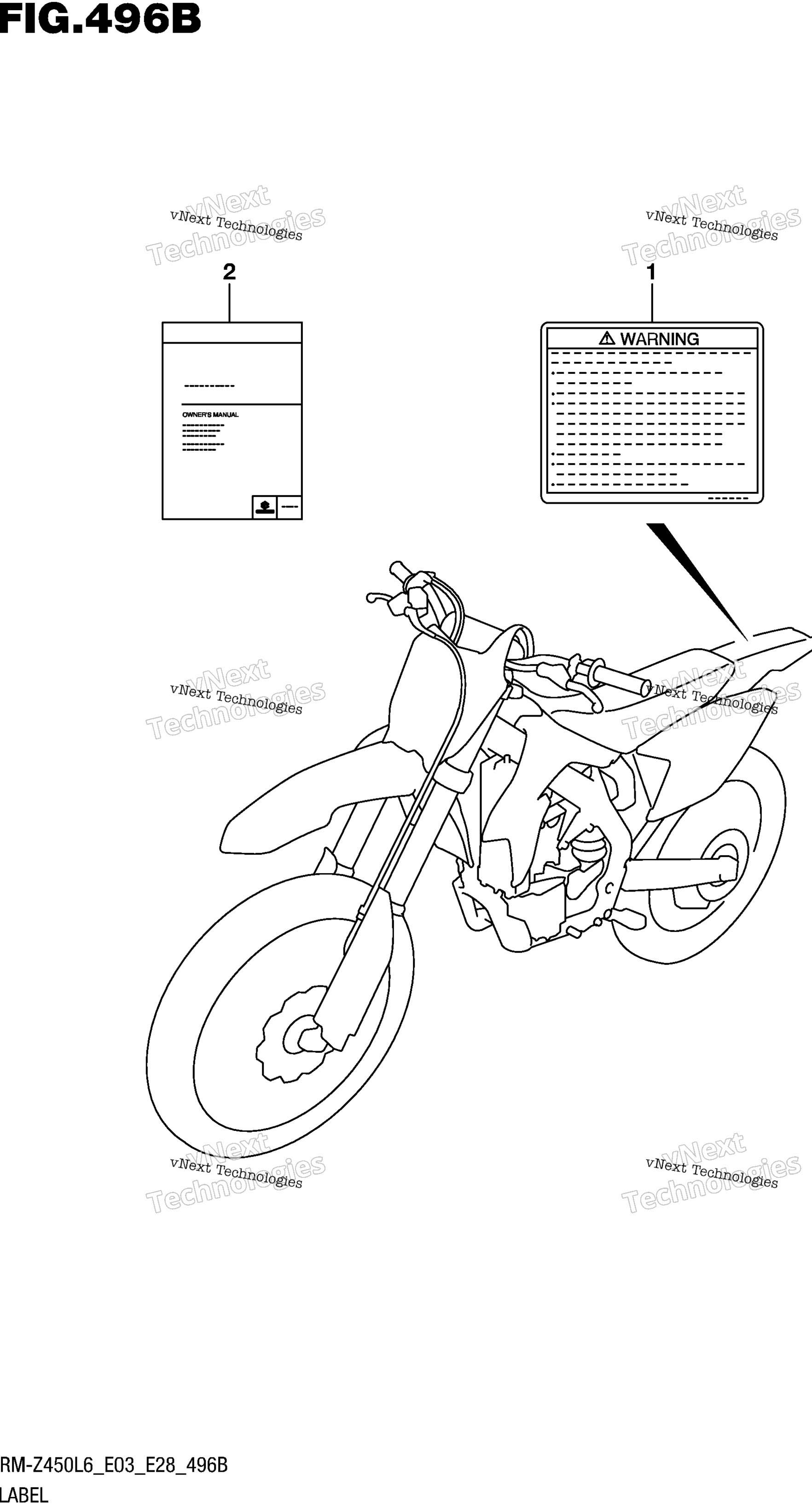 Шильдик (Rm-Z450l6 E28)