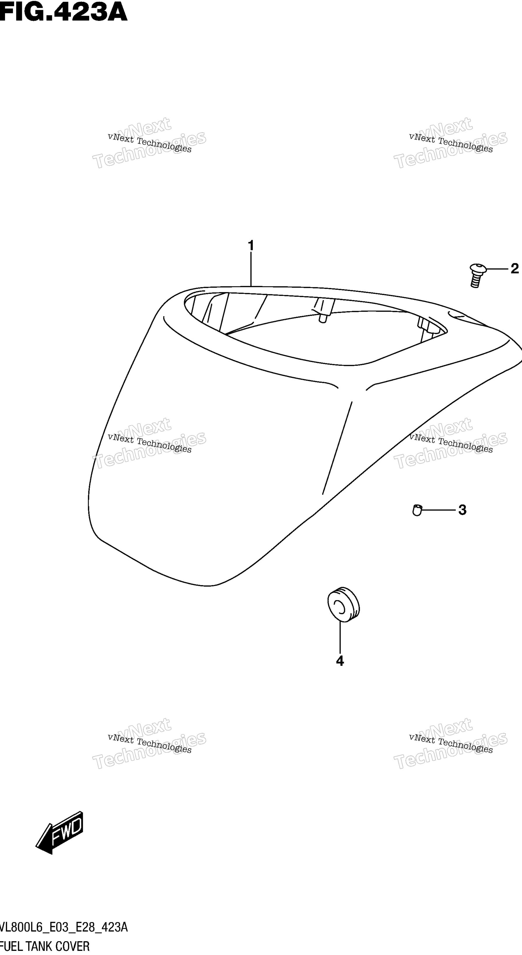 Топливная система Tank Cover