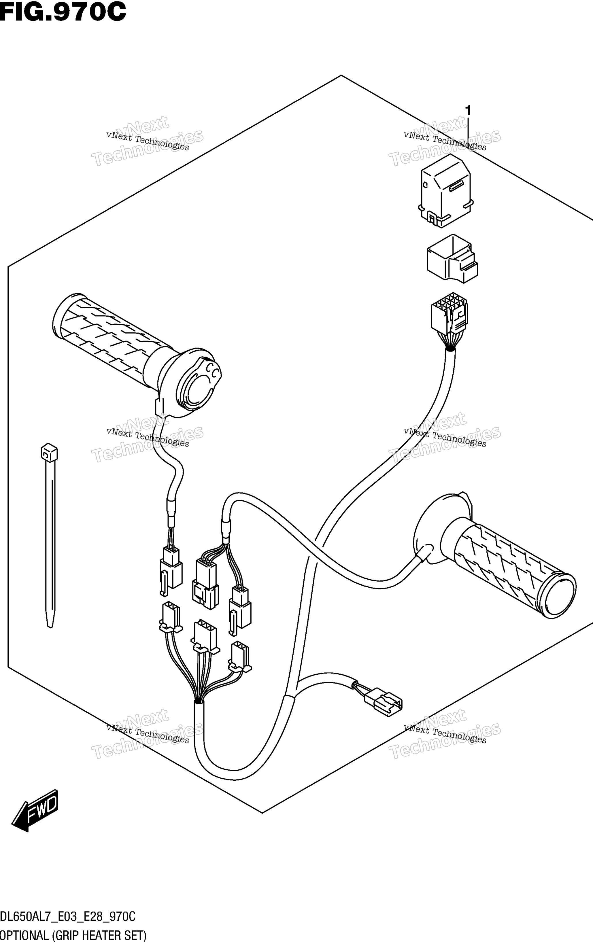 Опциональное оборудование (Grip Heater Set)