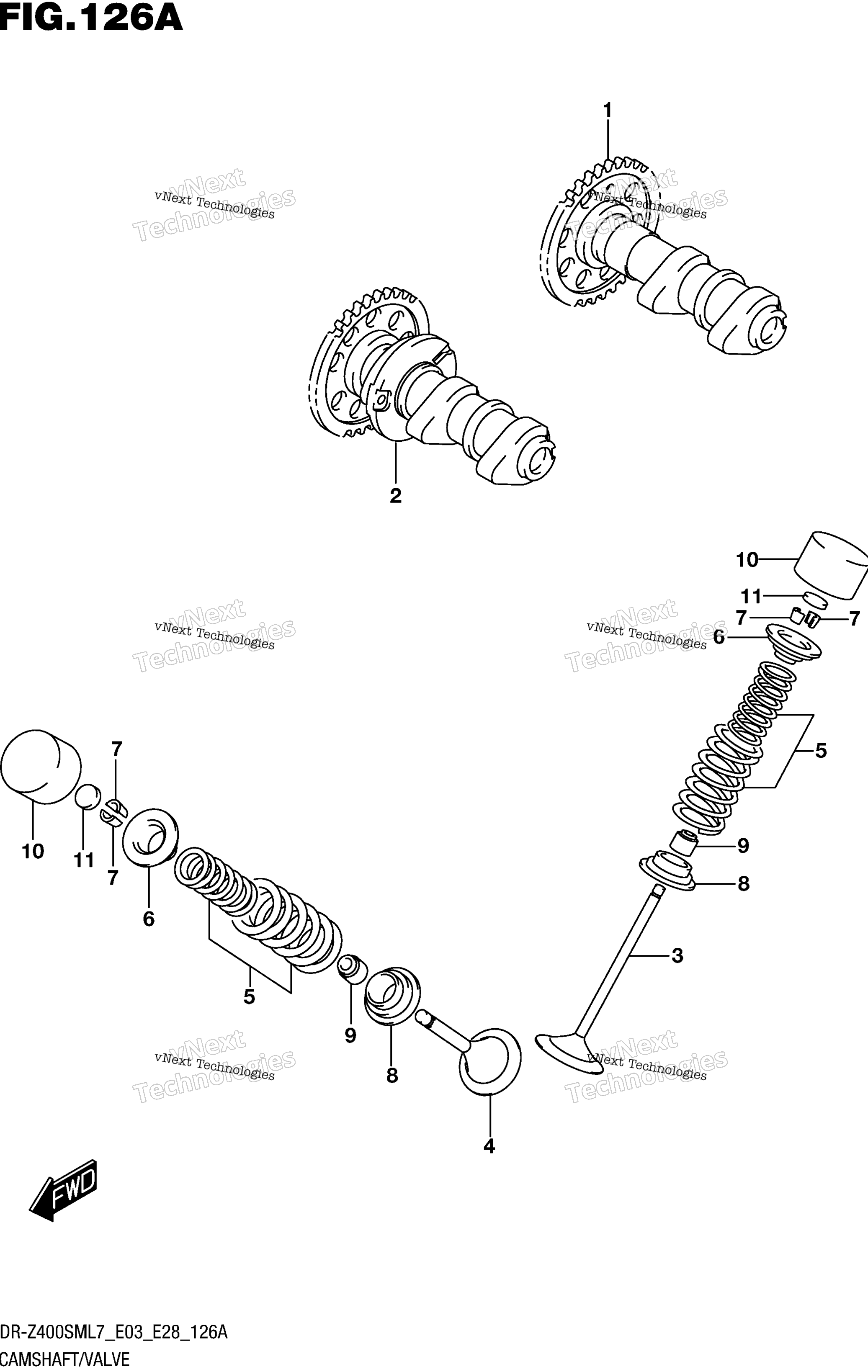Camshaft / клапан
