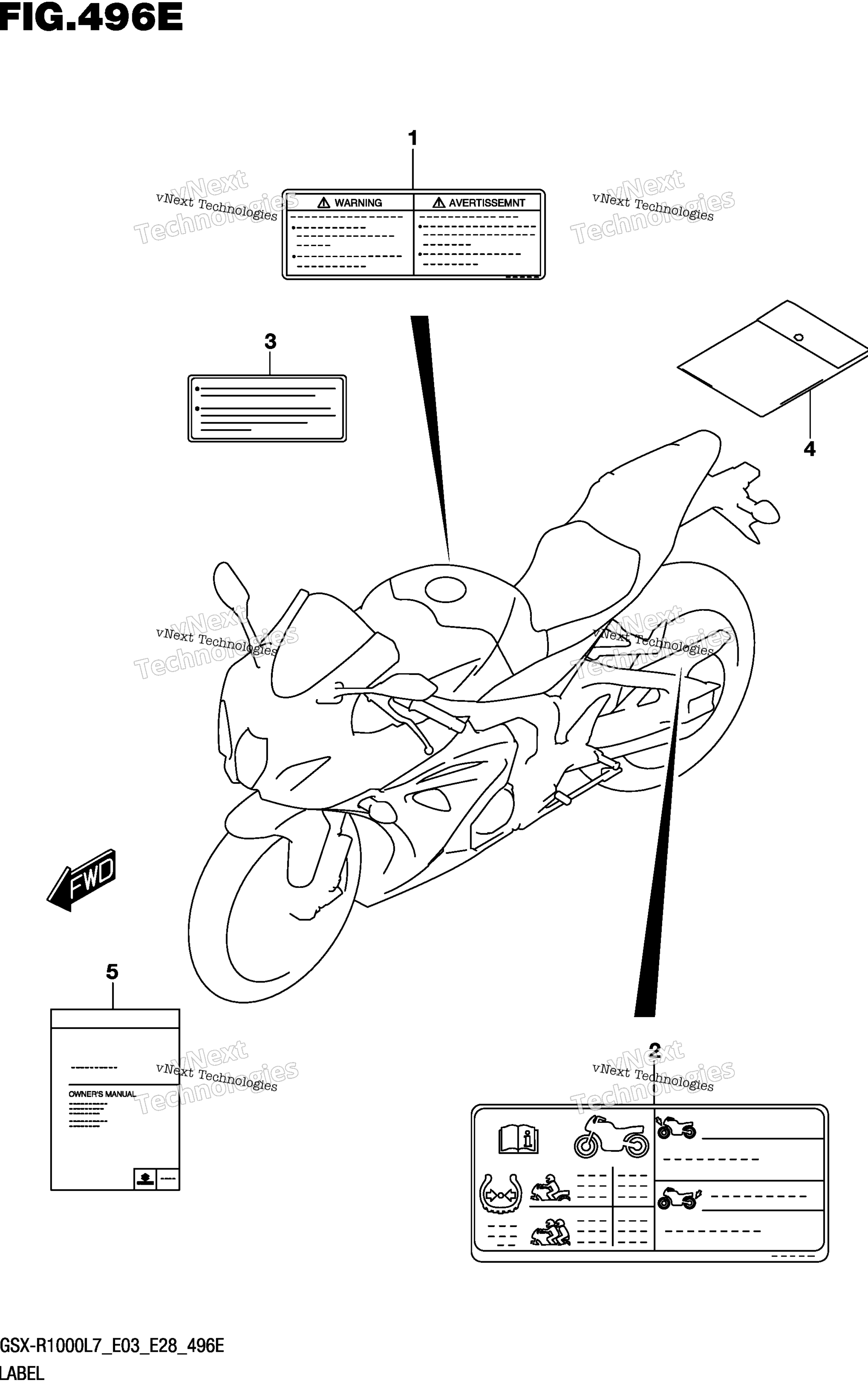 Шильдик (Gsx-R1000al7 E28)