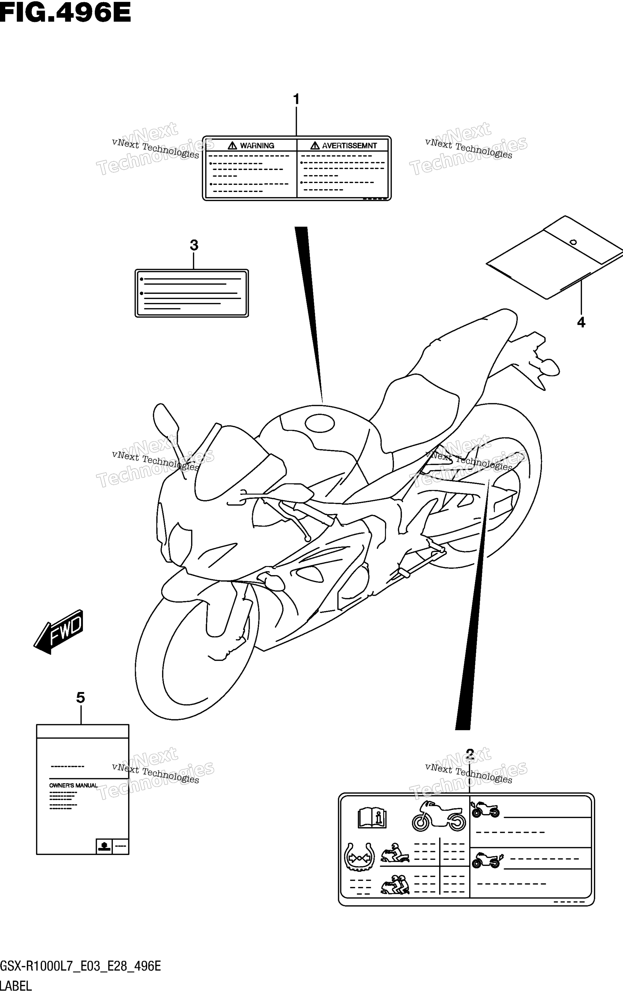 Шильдик (Gsx-R1000al7 E28)
