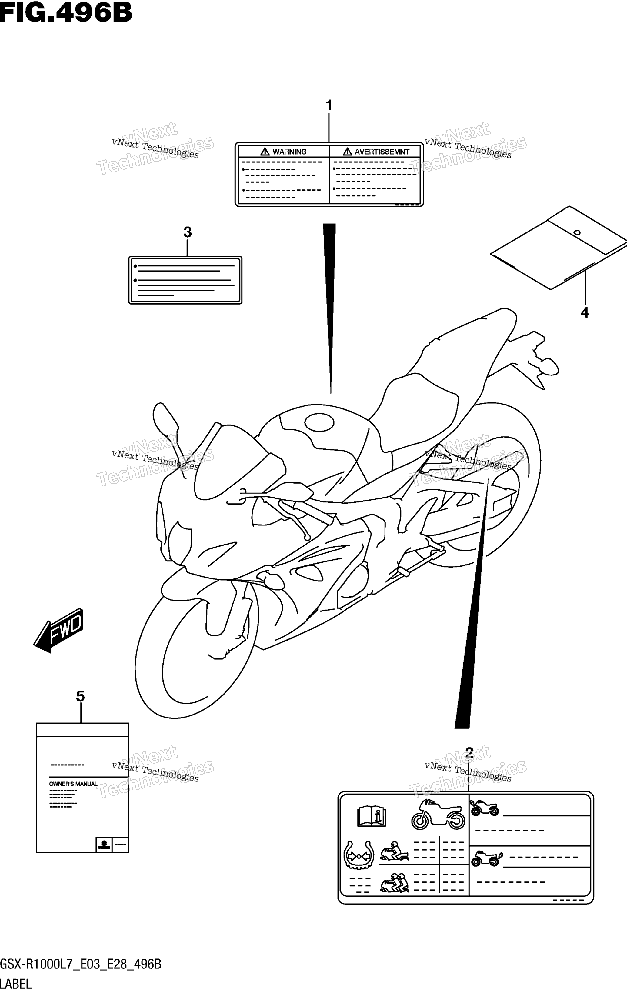 Шильдик (Gsx-R1000l7 E28)