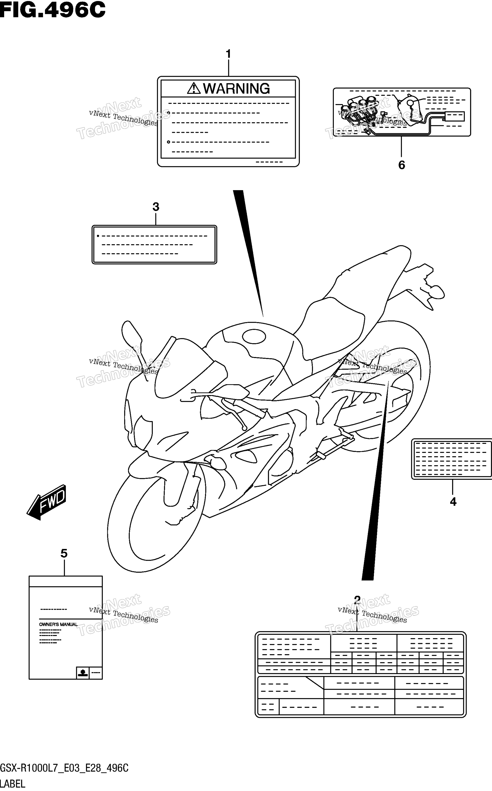 Шильдик (Gsx-R1000l7 E33)