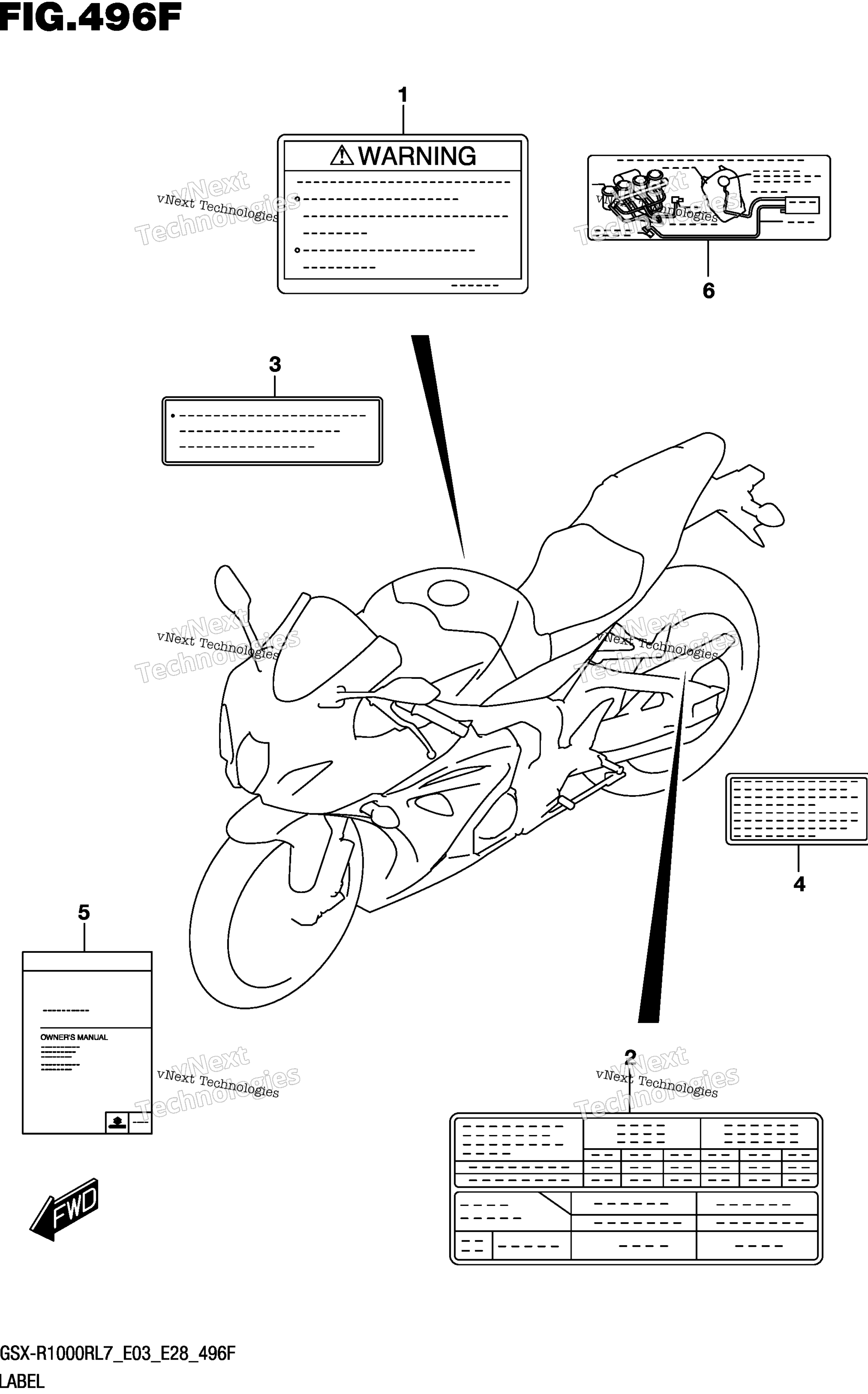 Шильдик (Gsx-R1000rzl7 E33)