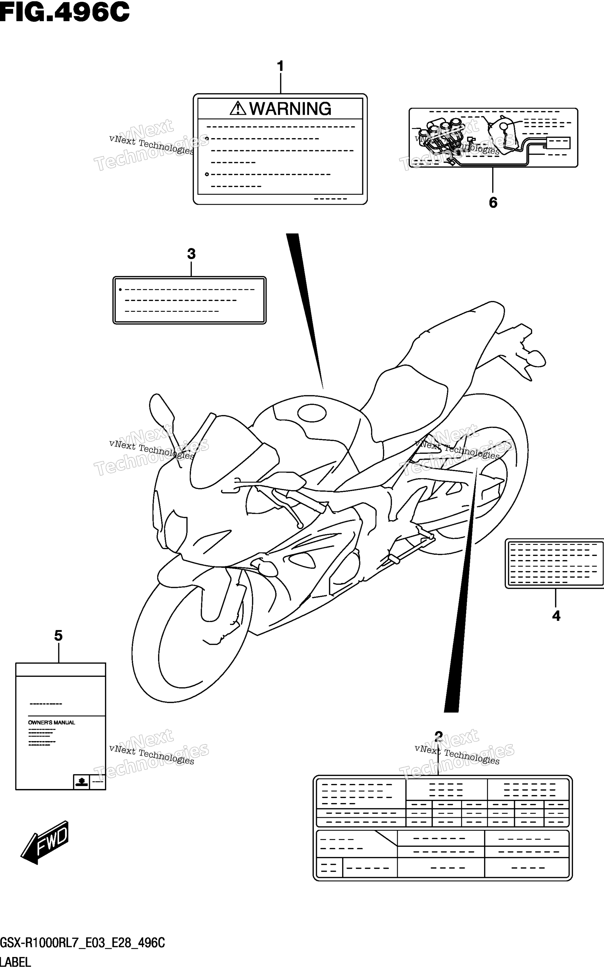 Шильдик (Gsx-R1000rl7 E33)