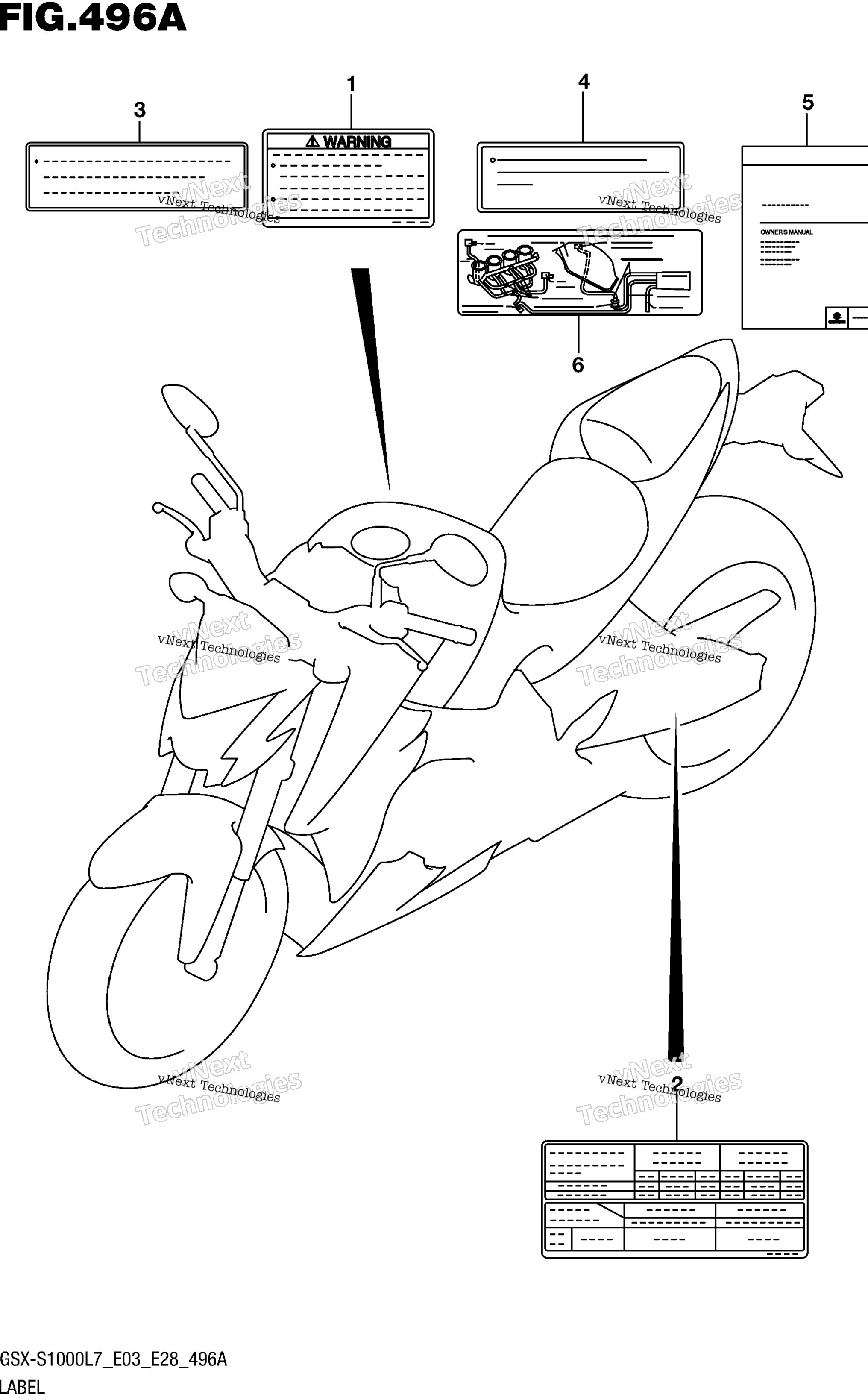 Шильдик (Gsx-S1000l7 E33)