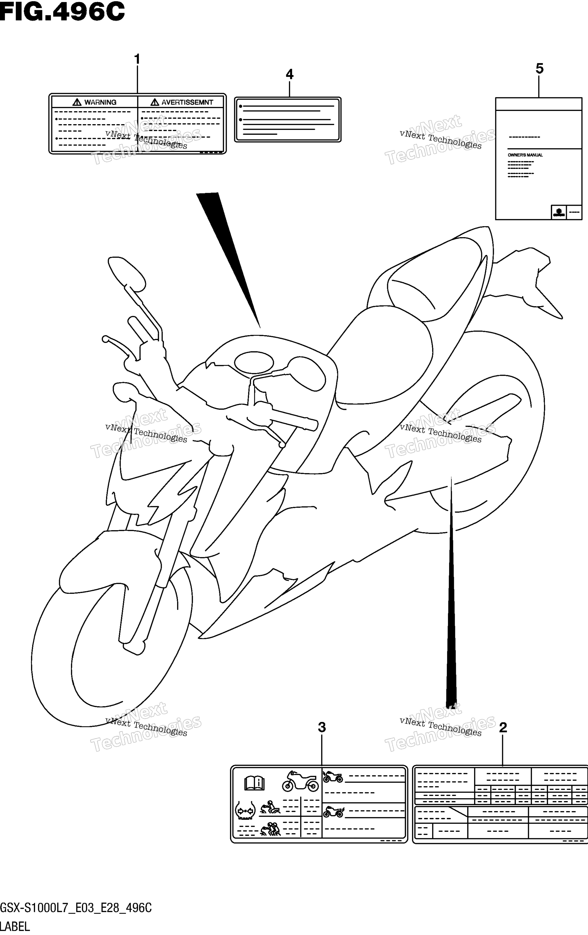 Шильдик (Gsx-S1000al7 E28)