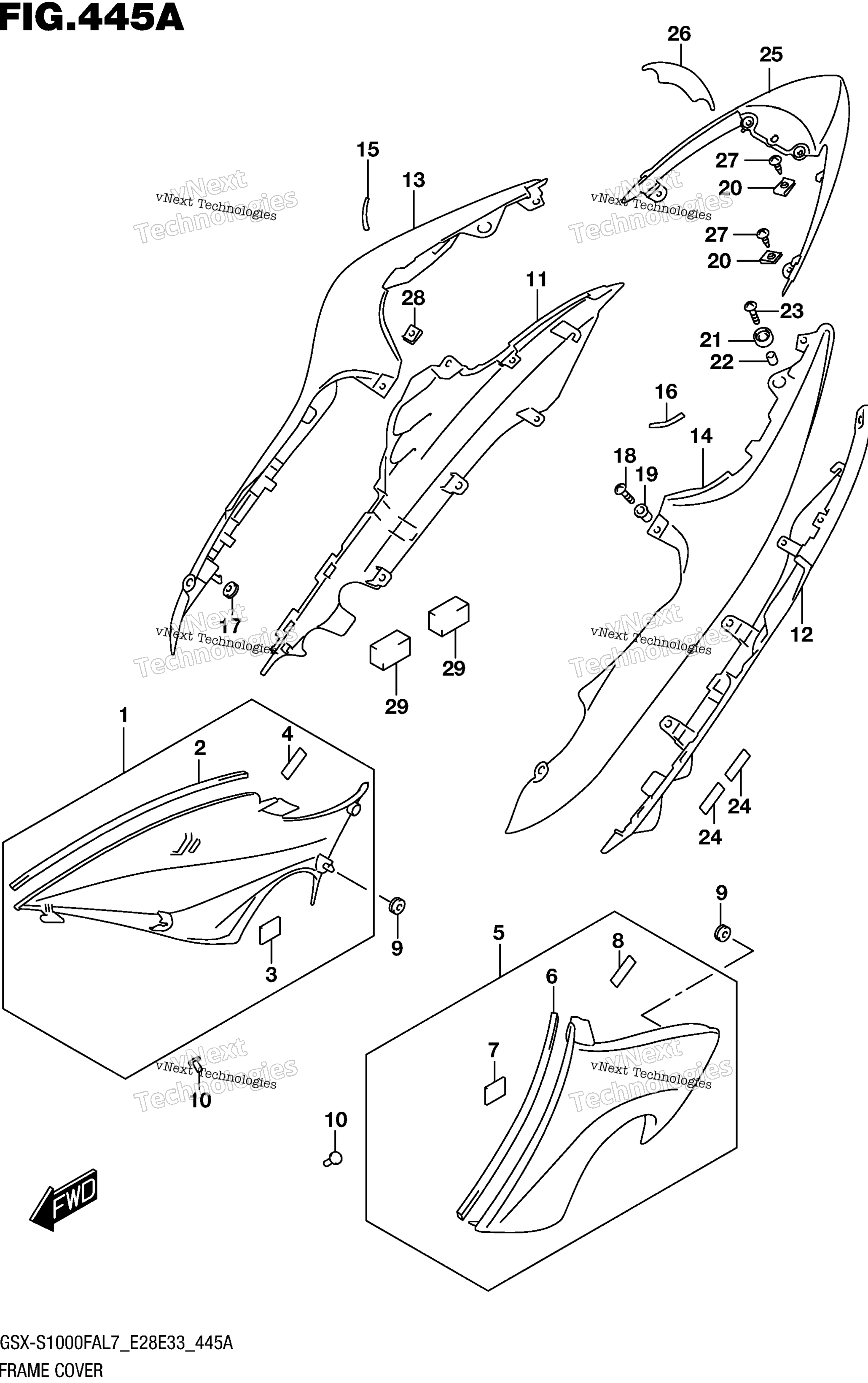 Крышка рамы (Pgz,Av4)