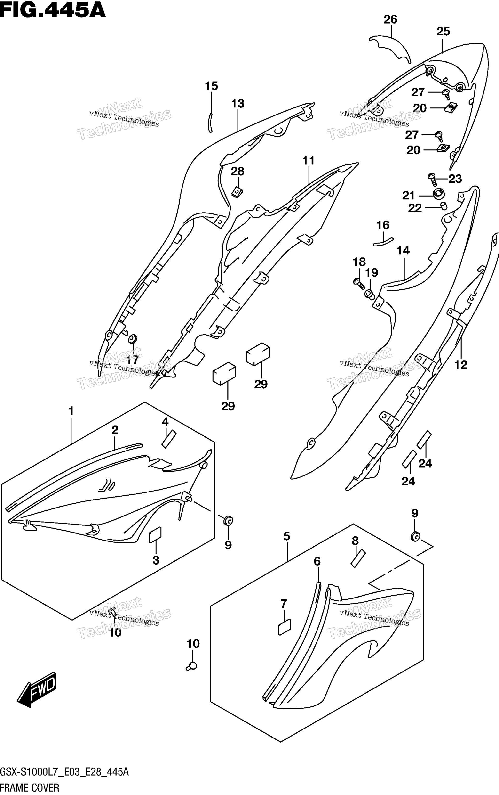 Крышка рамы (Pgz,Av4)