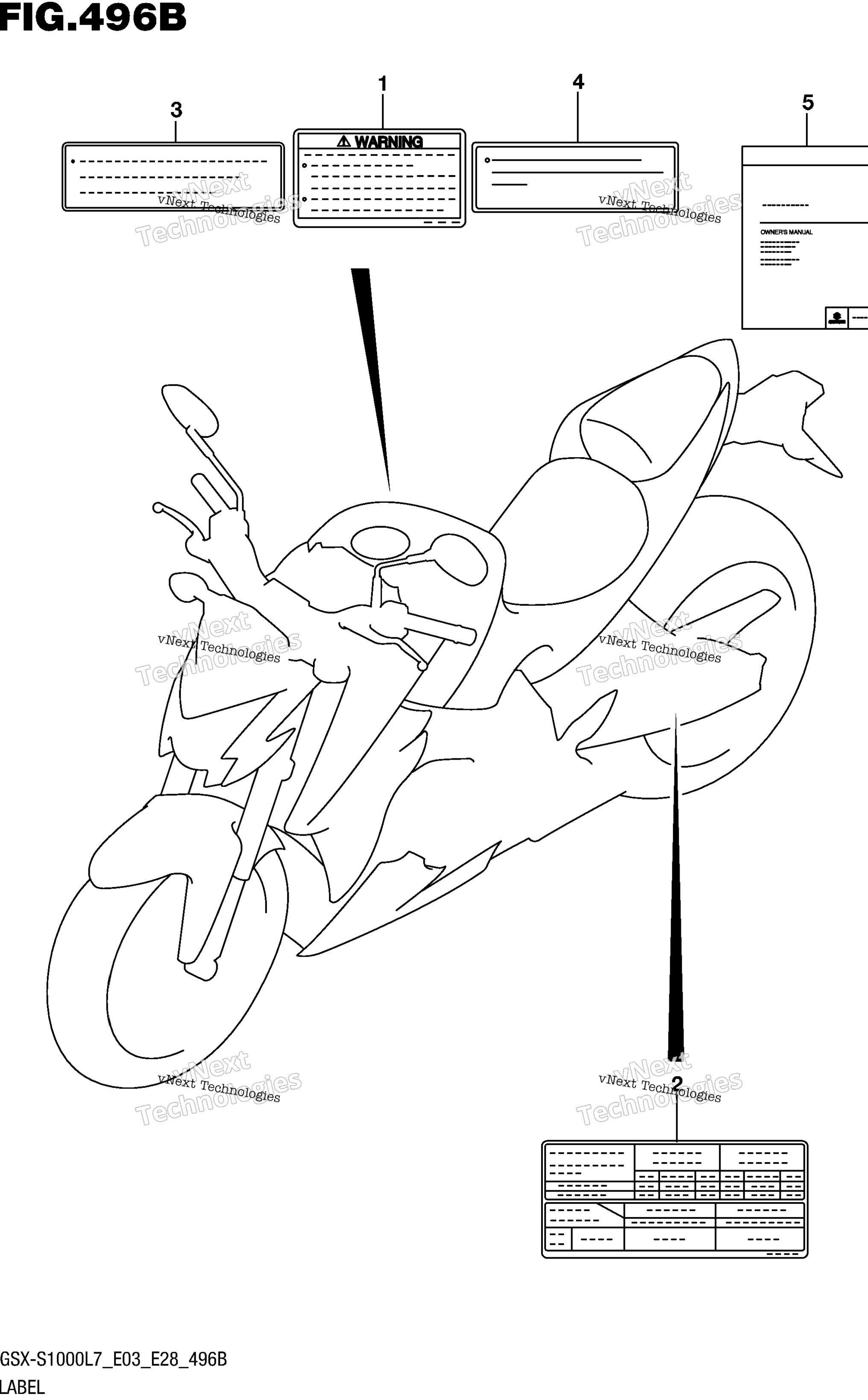 Шильдик (Gsx-S1000al7 E03)