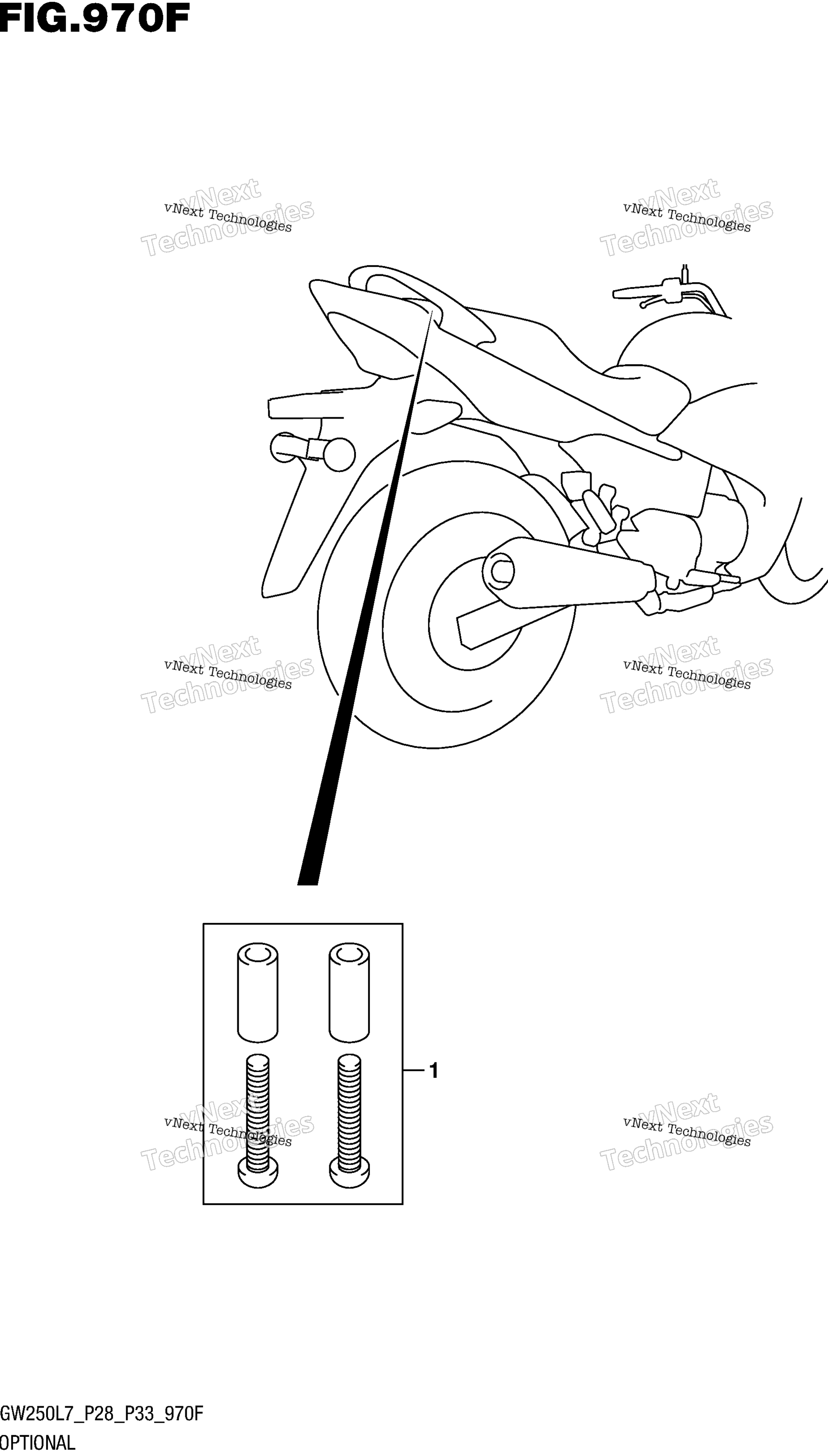 Опциональное оборудование (Hook Set Pillion Handle)