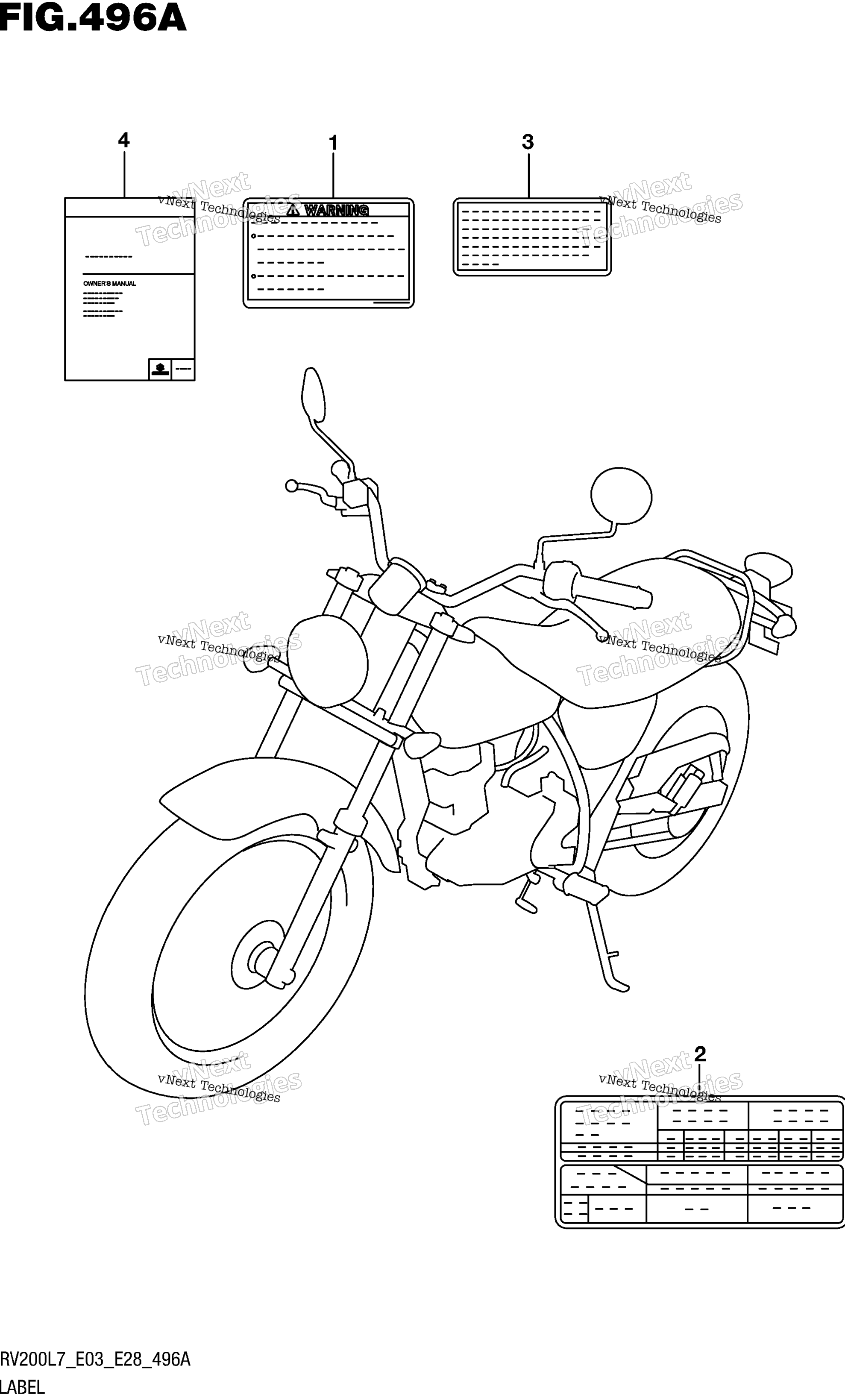 Шильдик (Rv200l7 E03)