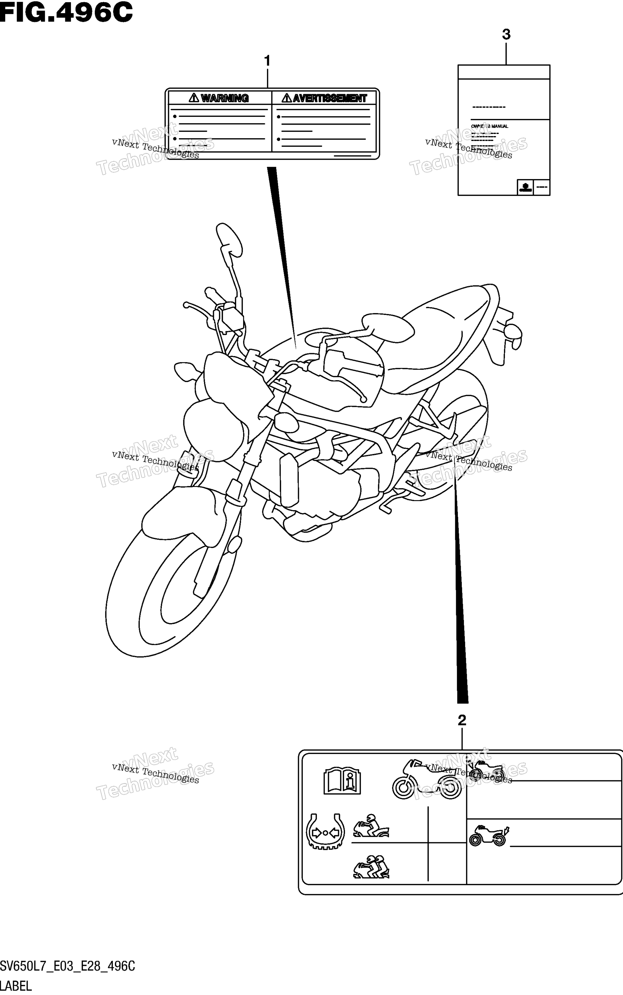 Шильдик (Sv650al7 E28)