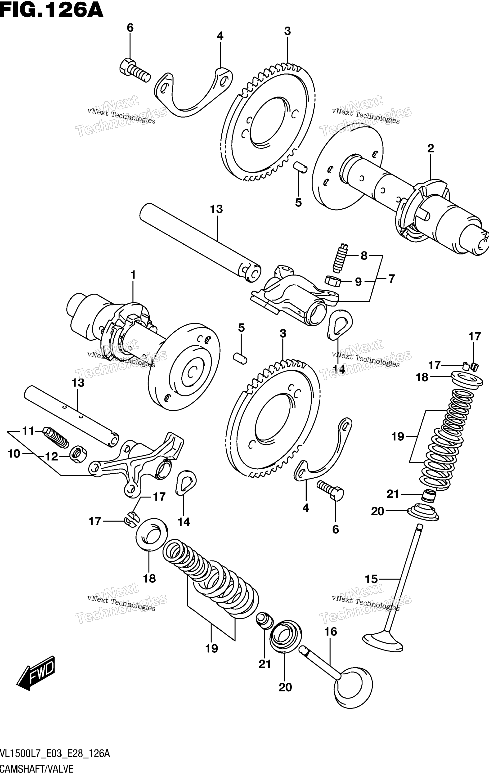 Camshaft / клапан