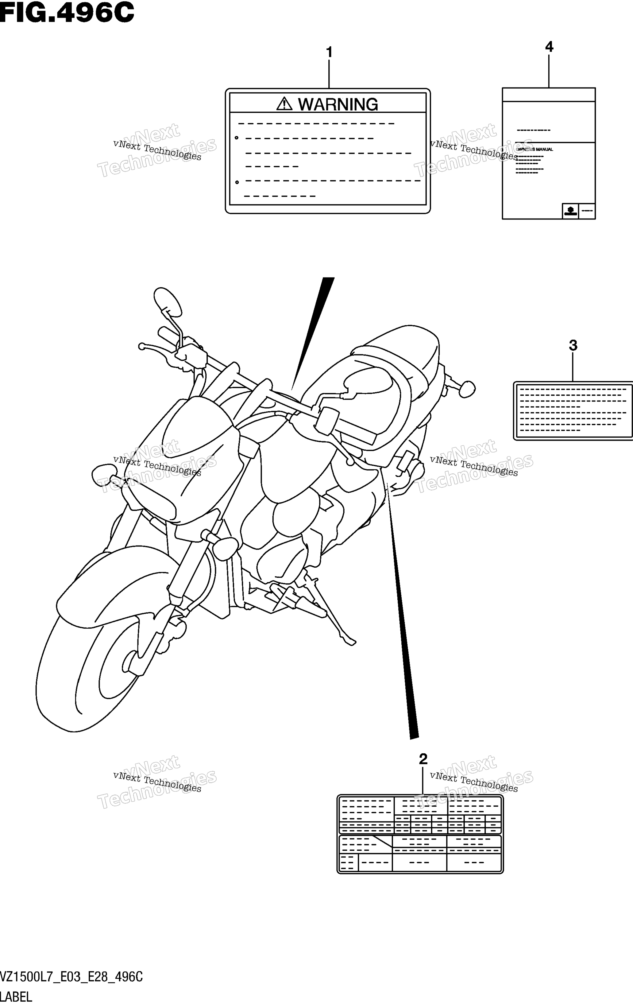 Шильдик (Vz1500l7 E33)