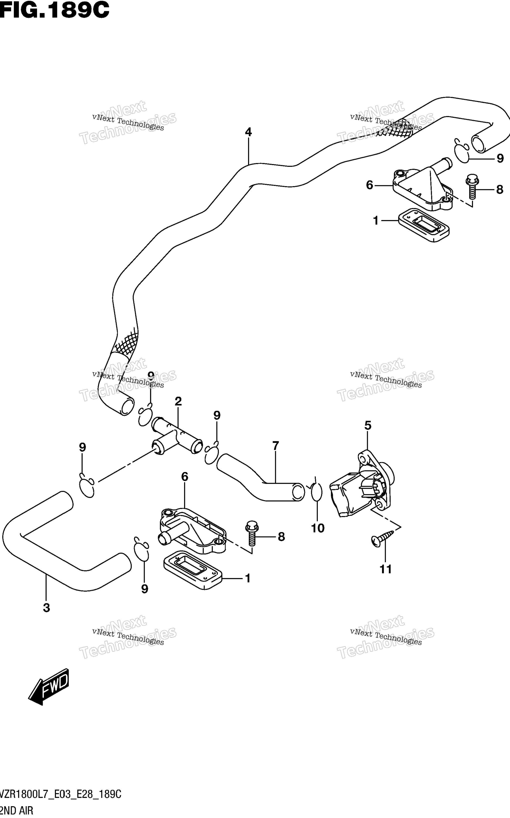 Вторичный воздух (Vzr1800bzl7 E28)