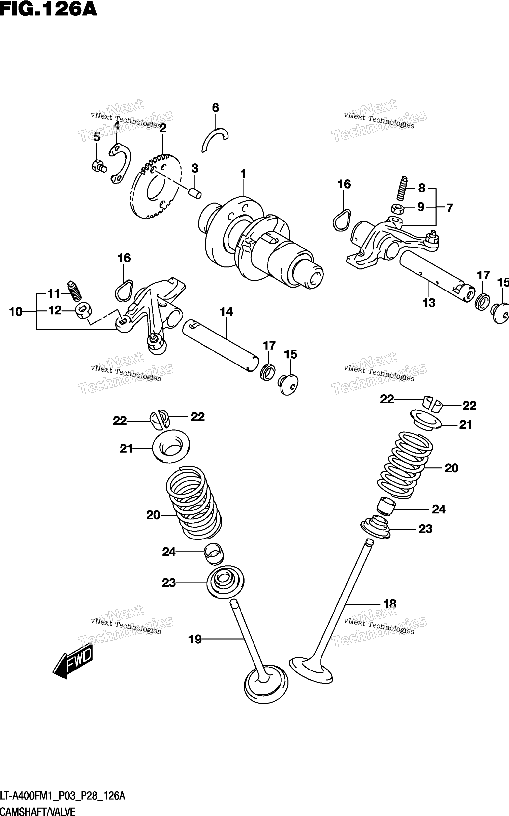 Camshaft / клапан