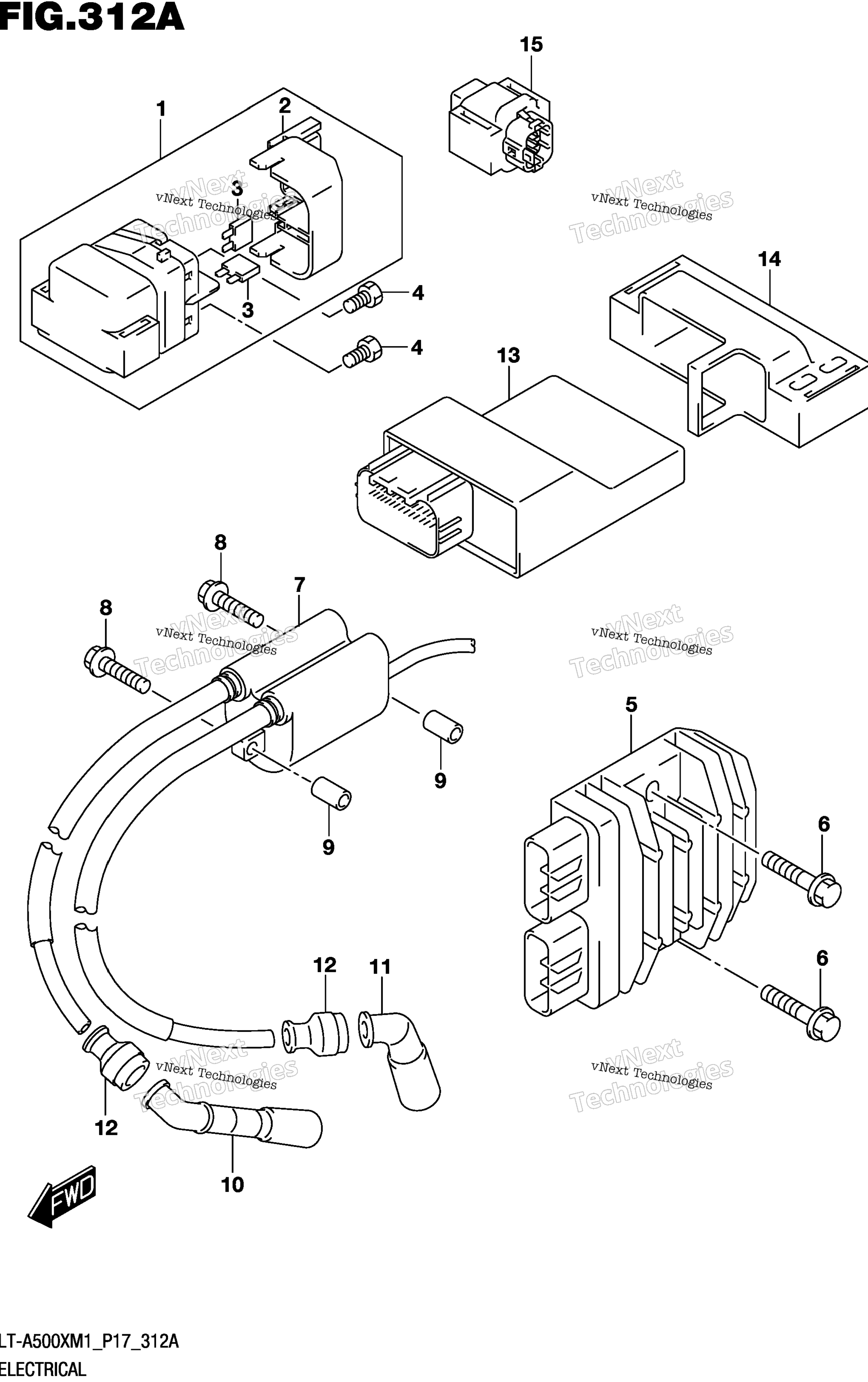 Электрооборудование (Lt-A500xm1 P17)