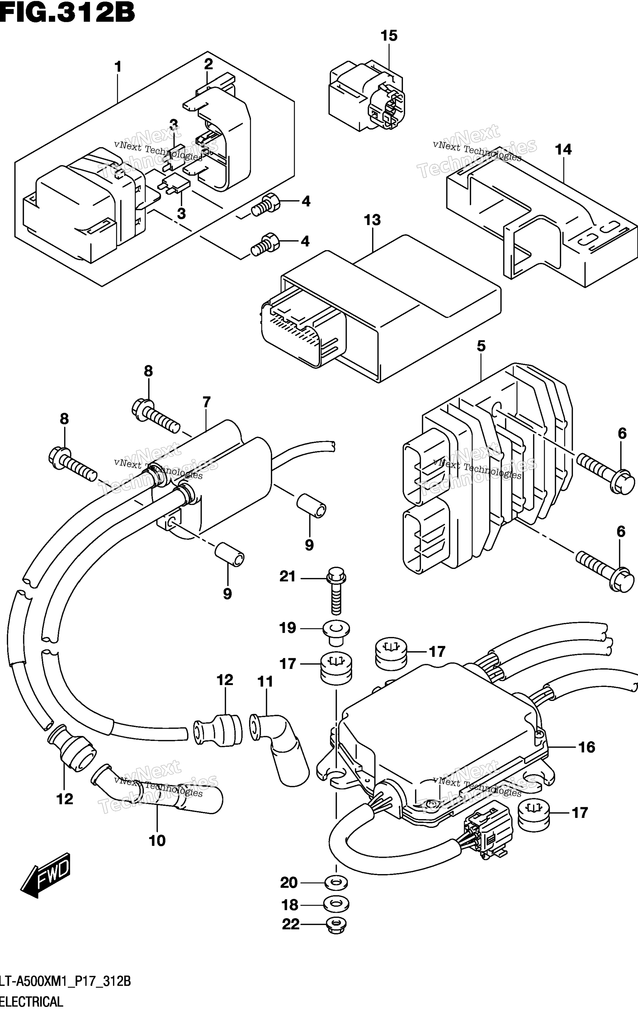 Электрооборудование (Lt-A500xpm1 P17)