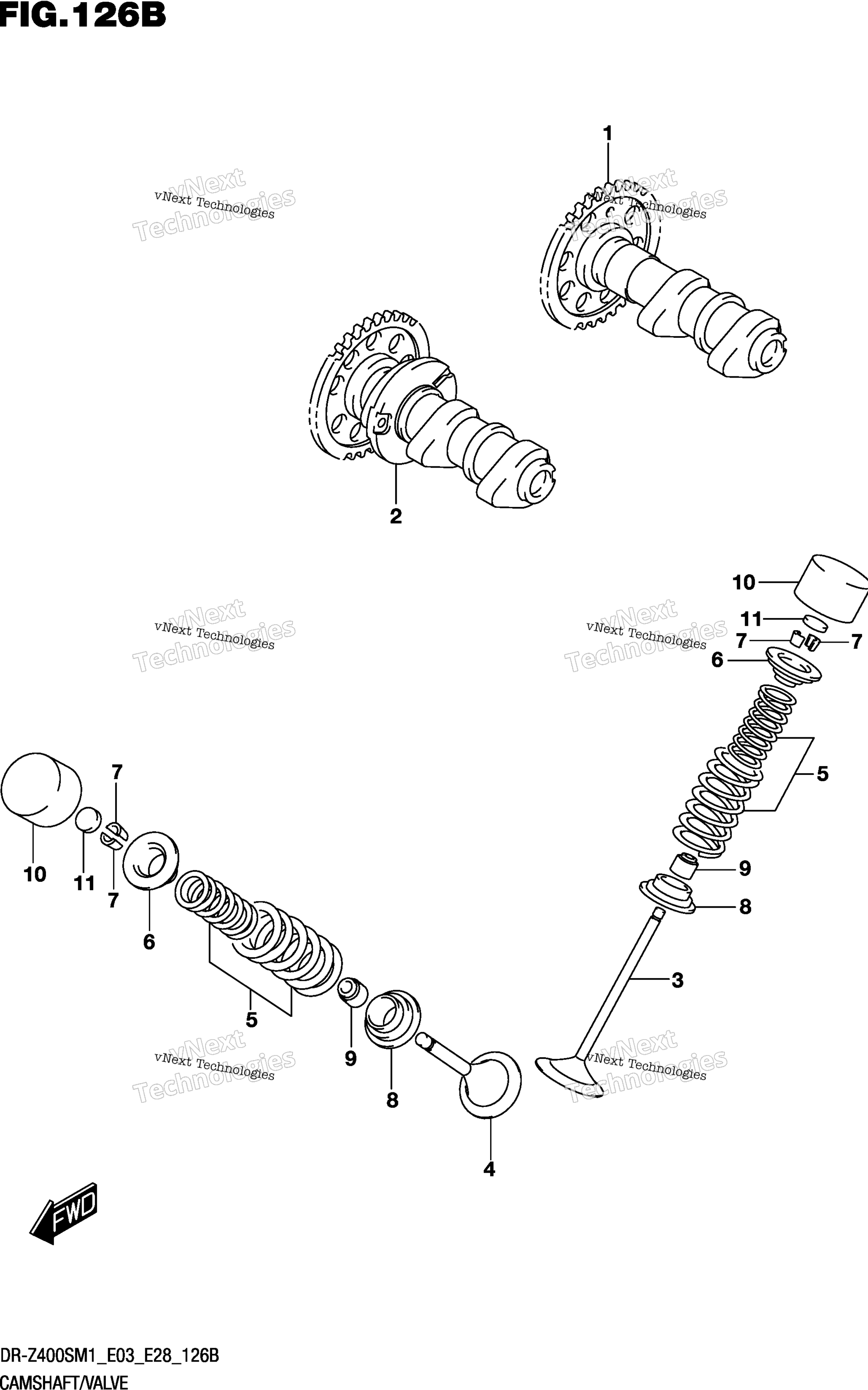 Camshaft / клапан